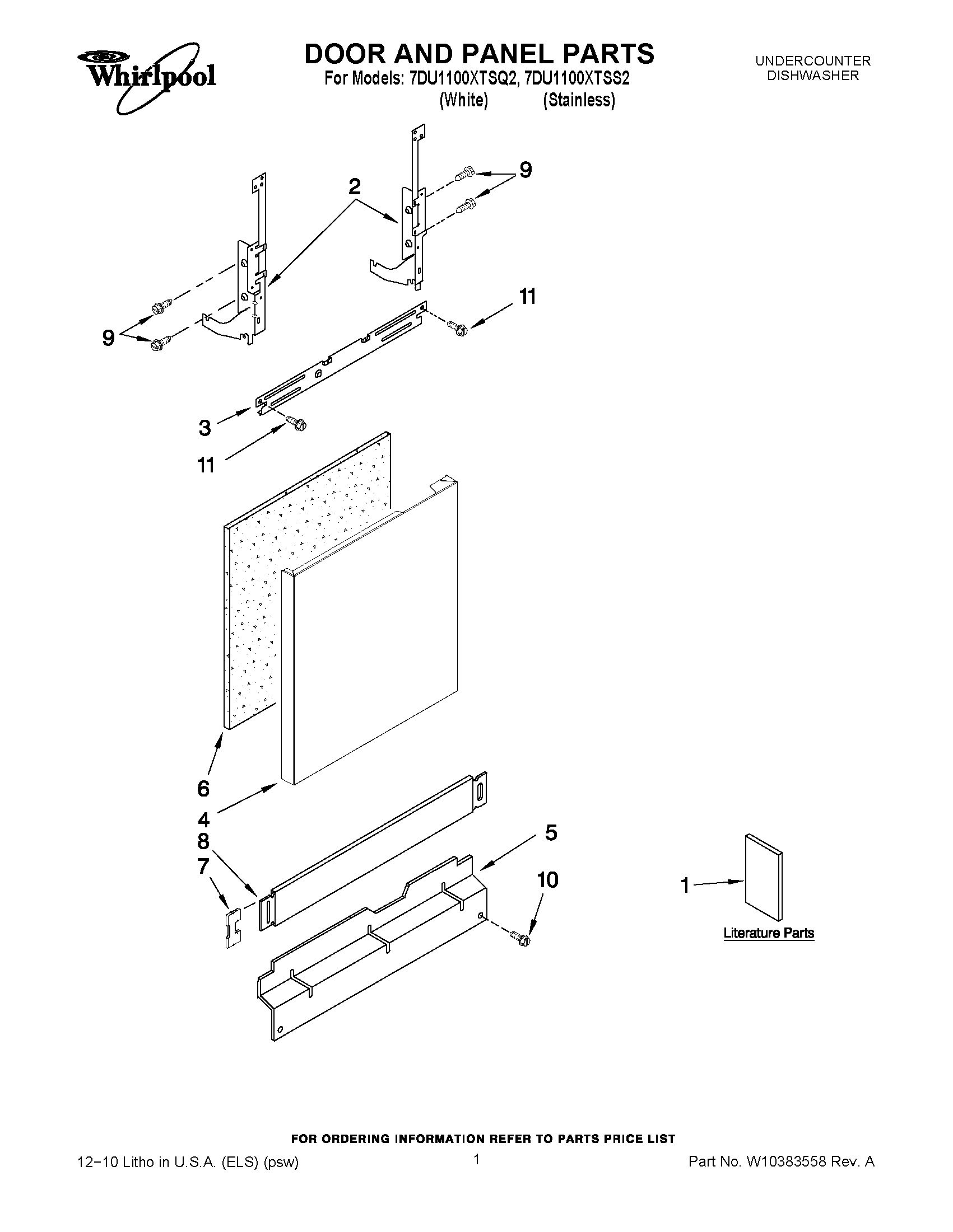 01 - DOOR AND PANEL PARTS