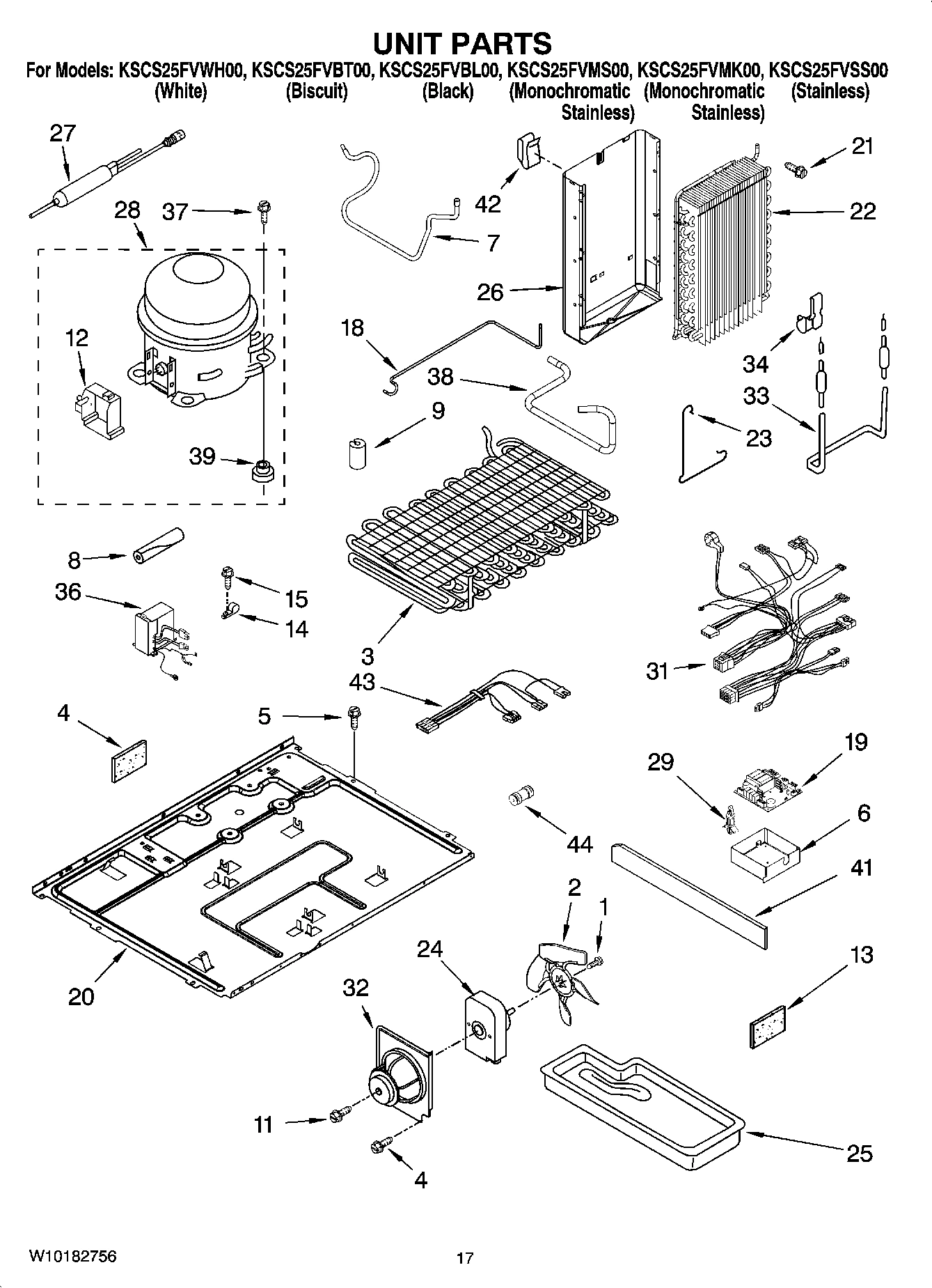 11 - UNIT PARTS