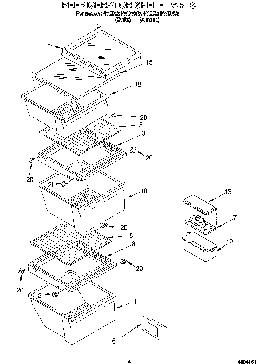 03 - REFRIGERATOR SHELF