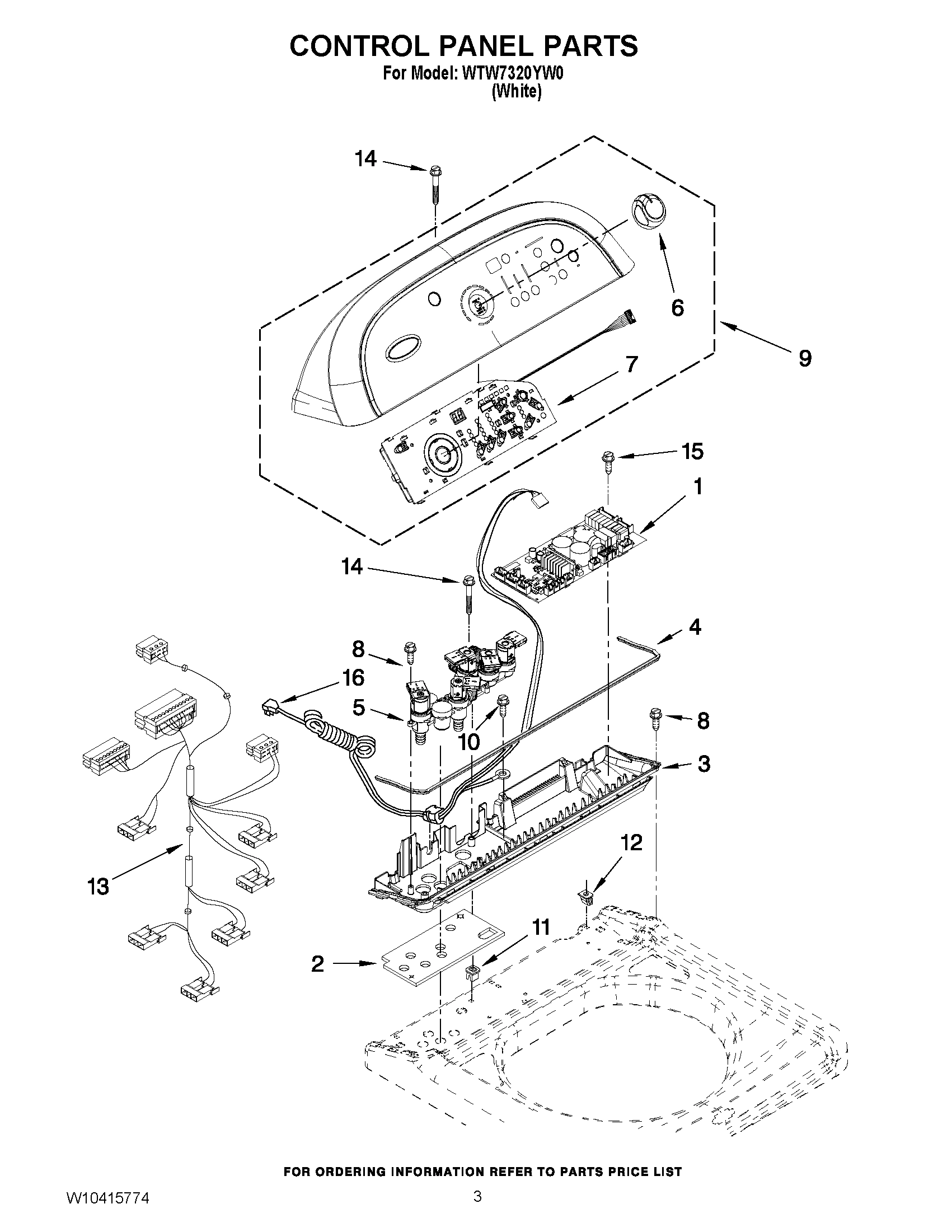 02 - CONTROL PANEL PARTS
