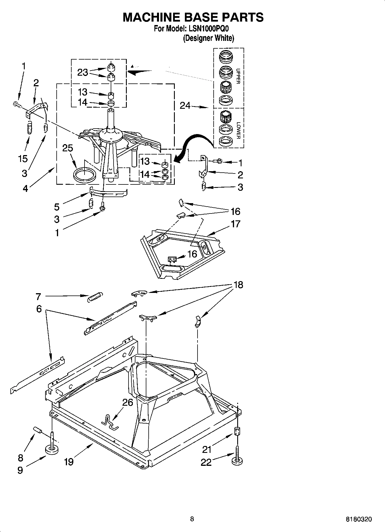 05 - MACHINE BASE PARTS