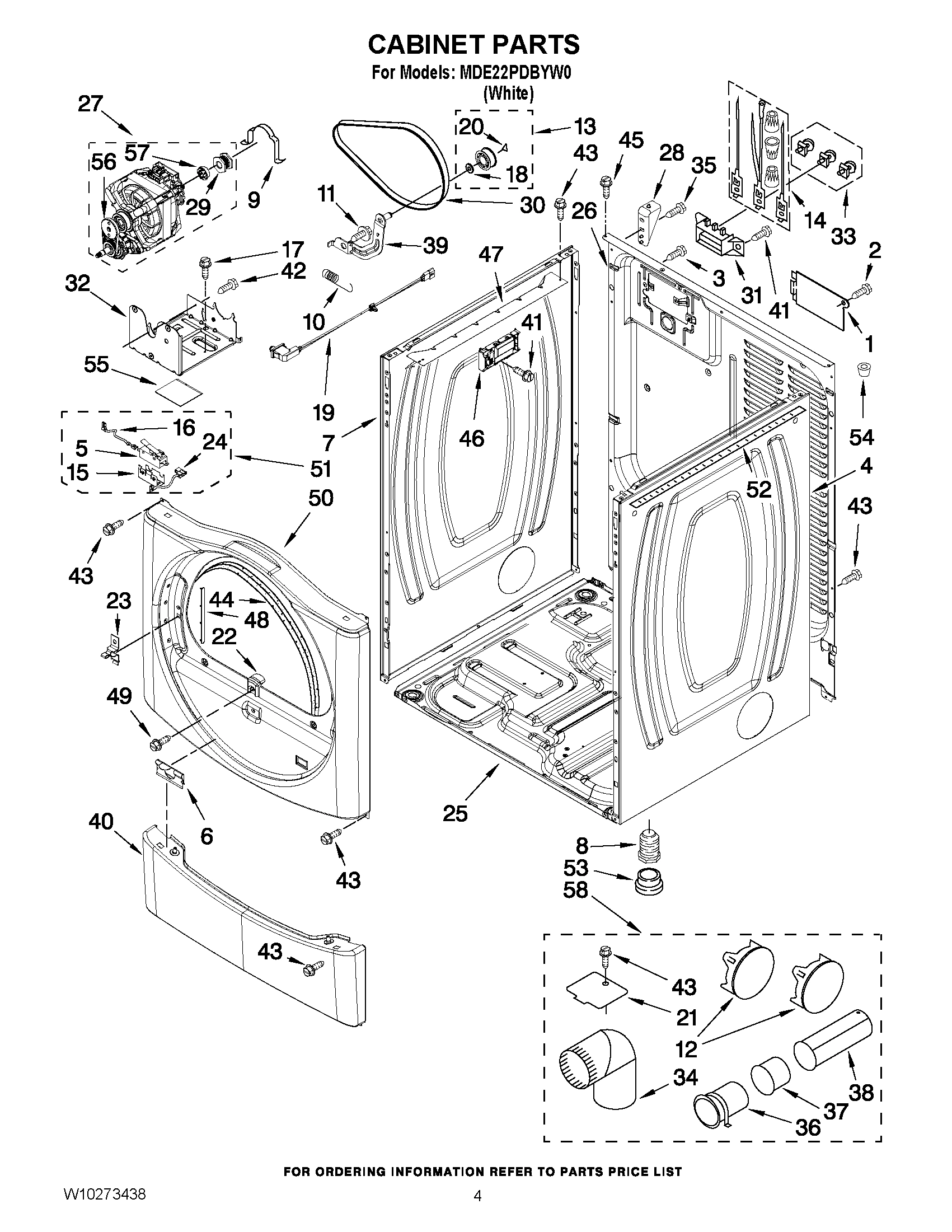 02 - CABINET PARTS
