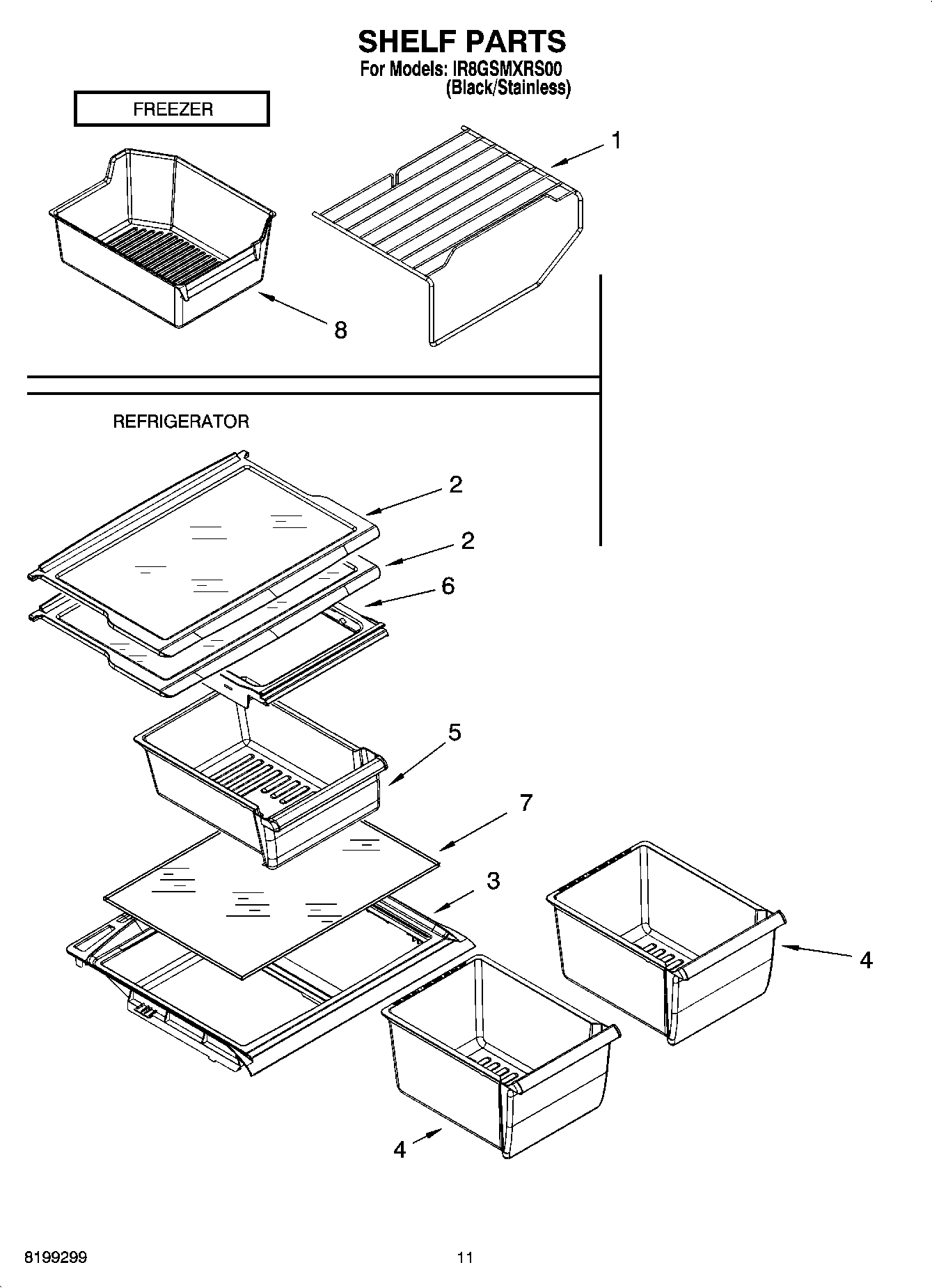 06 - SHELF PARTS, OPTIONAL PARTS