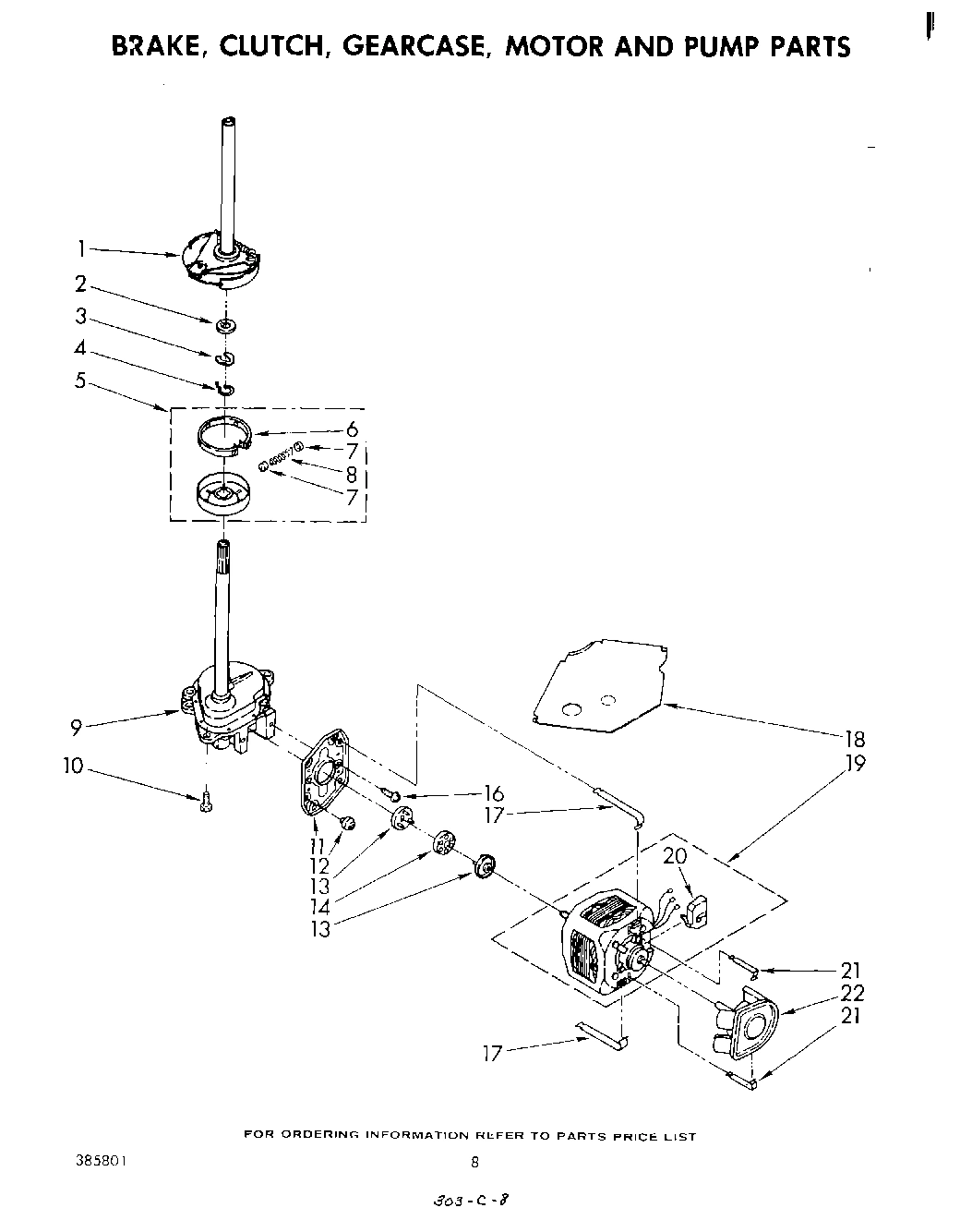 06 - BRAKE, CLUTCH, GEARCASE, MOTOR AND PUMP