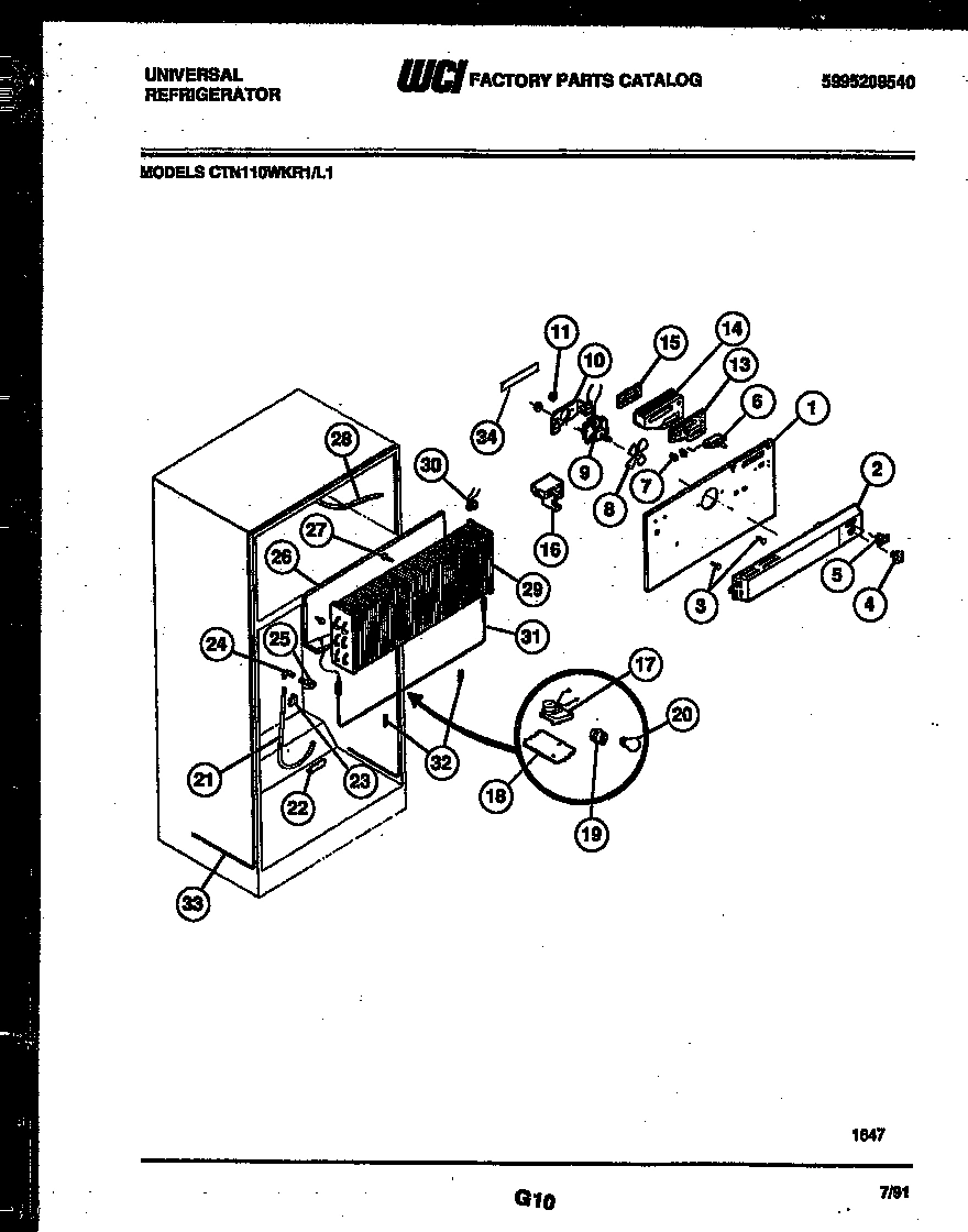 04 - SYSTEM AND AUTOMATIC DEFROST PARTS