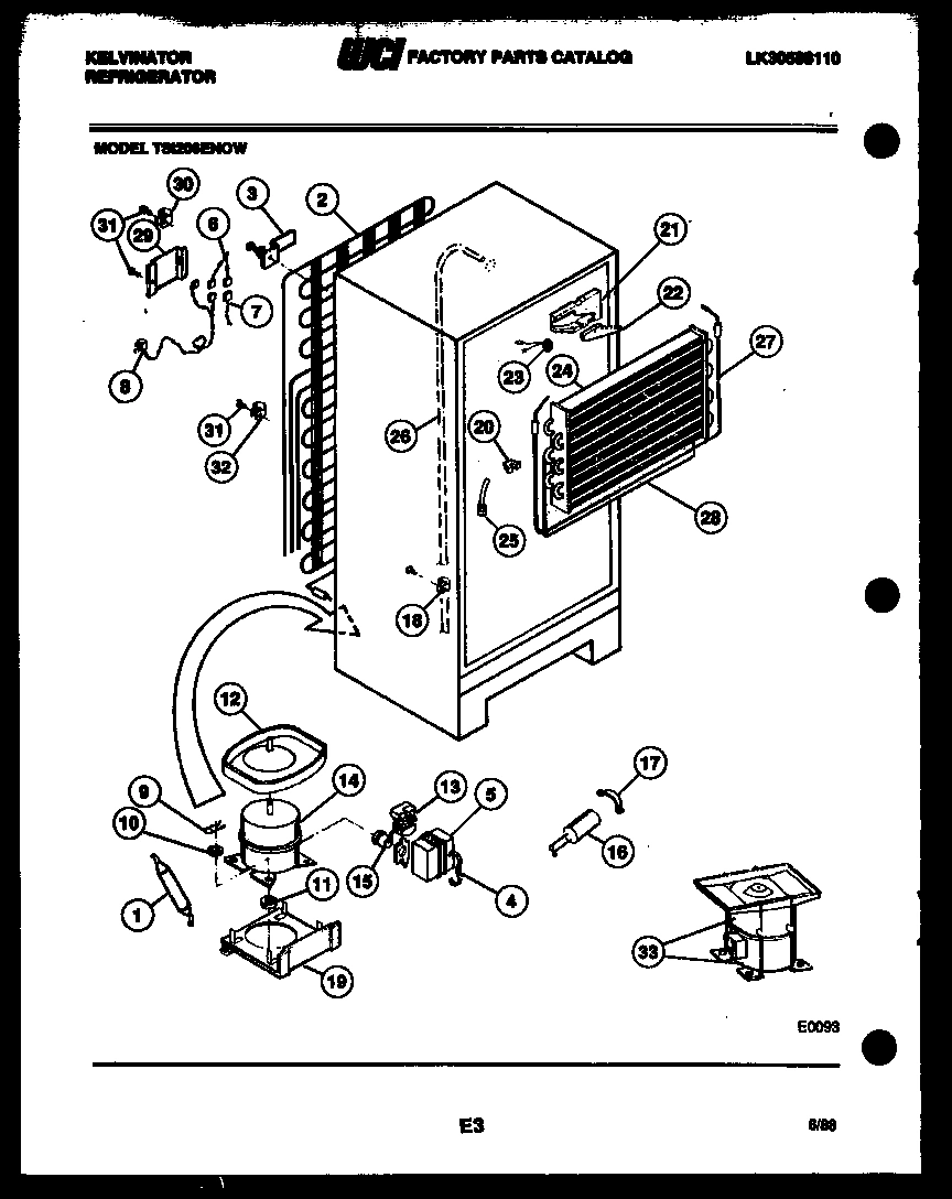 05 - SYSTEM AND AUTOMATIC DEFROST PARTS
