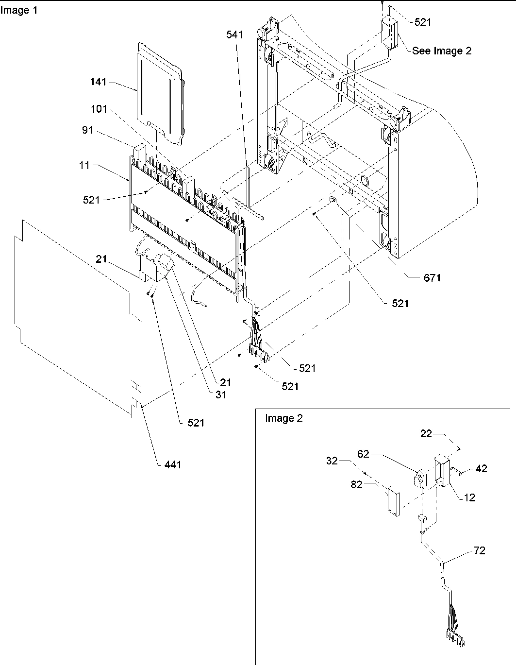 03 - Condenser & Timer Box Assy