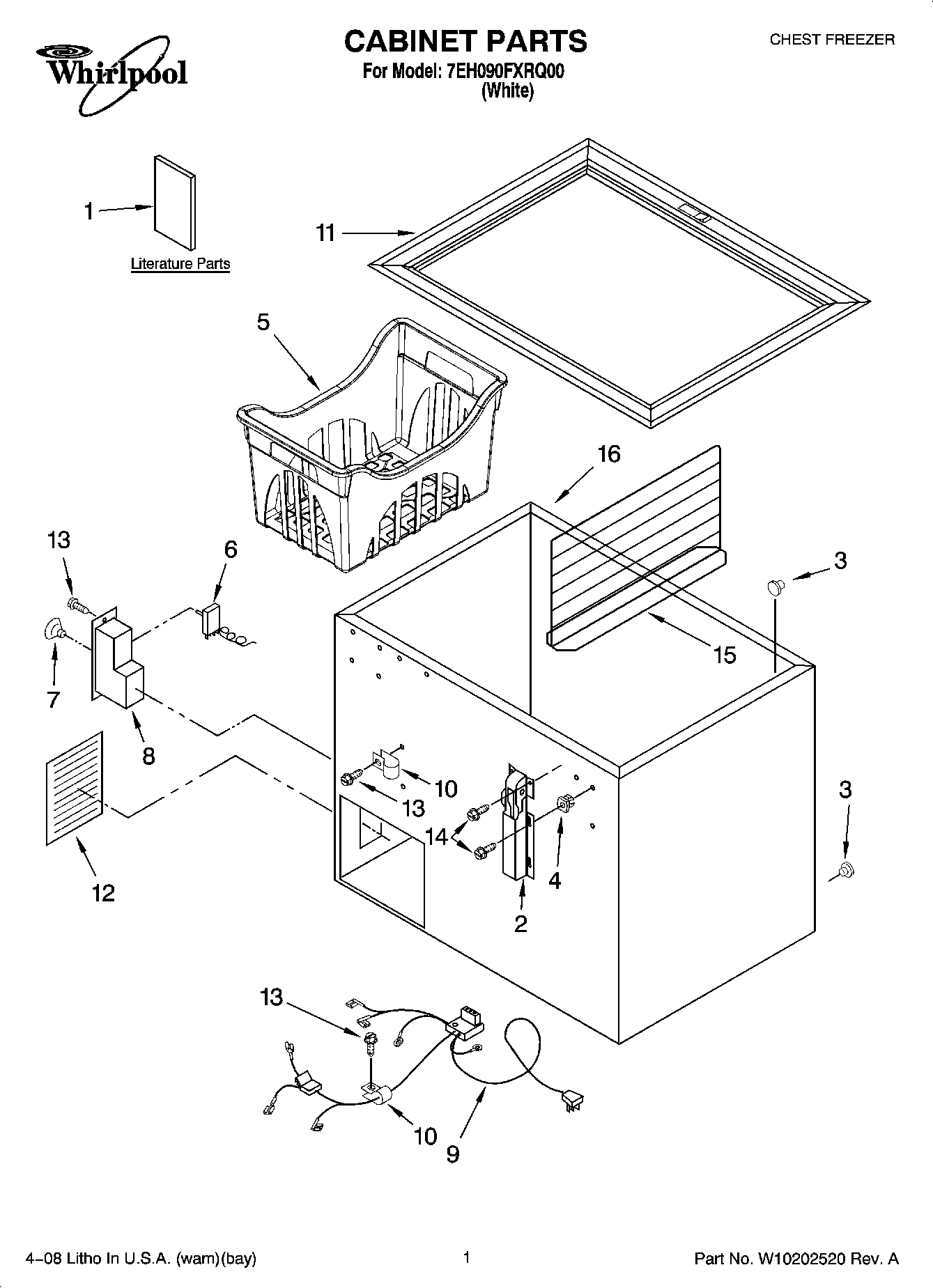 01 - CABINET PARTS
