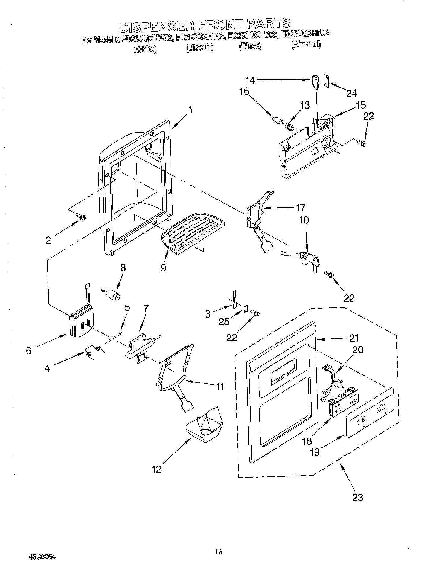 08 - DISPENSER FRONT