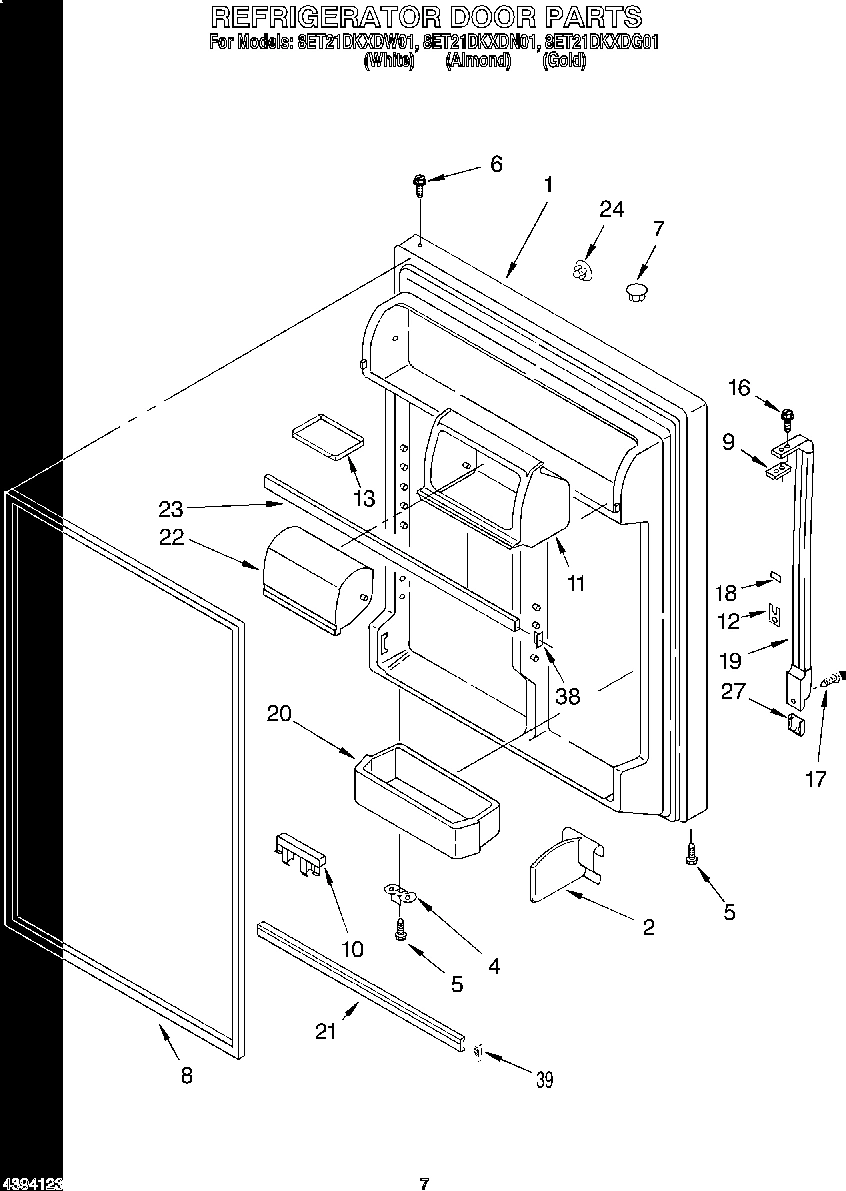 04 - REFRIGERATOR DOOR