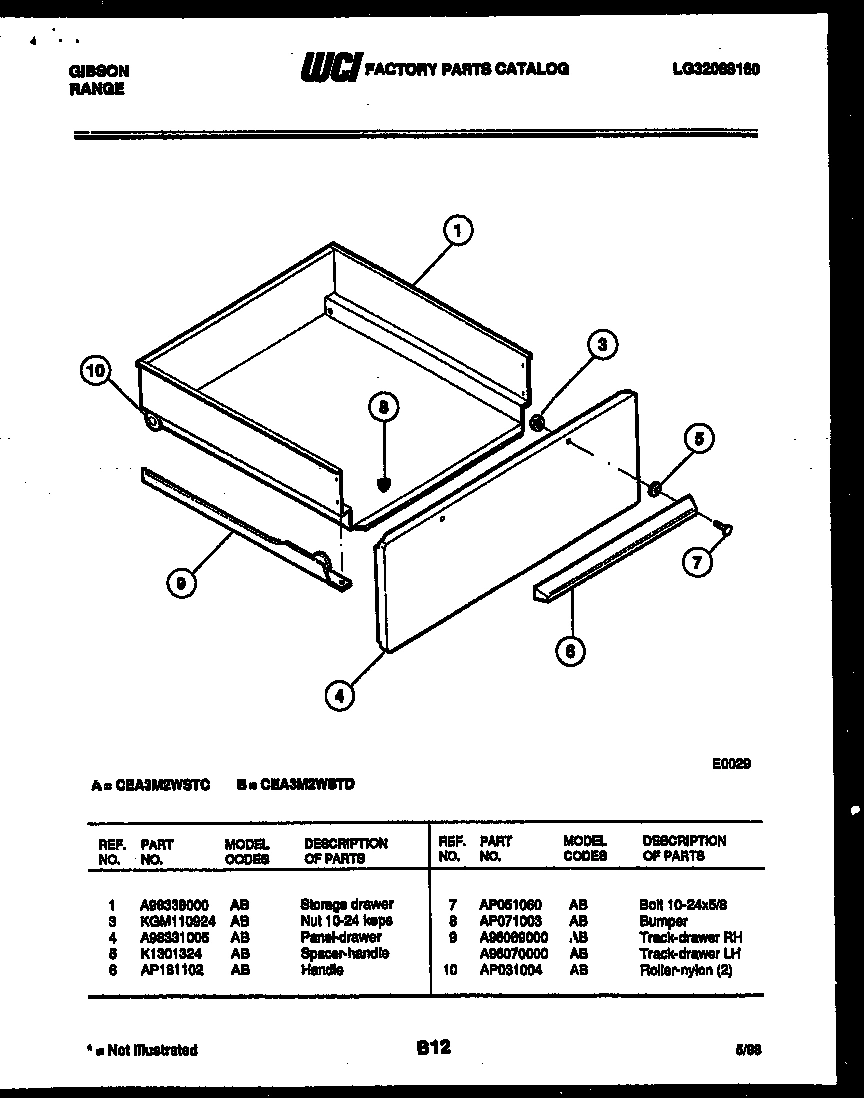 05 - DRAWER PARTS