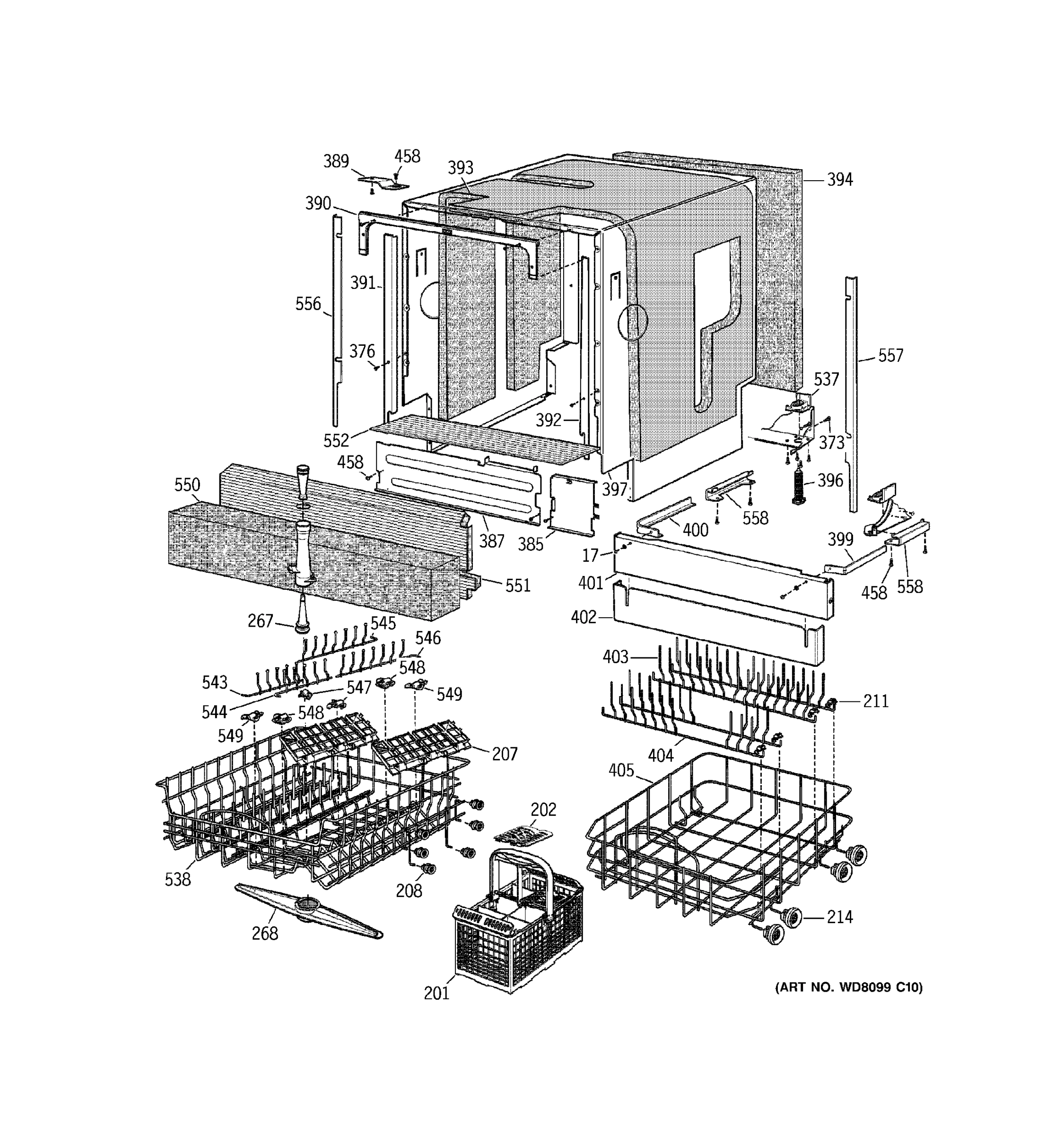 BASKET & WRAP ASSEMBLY