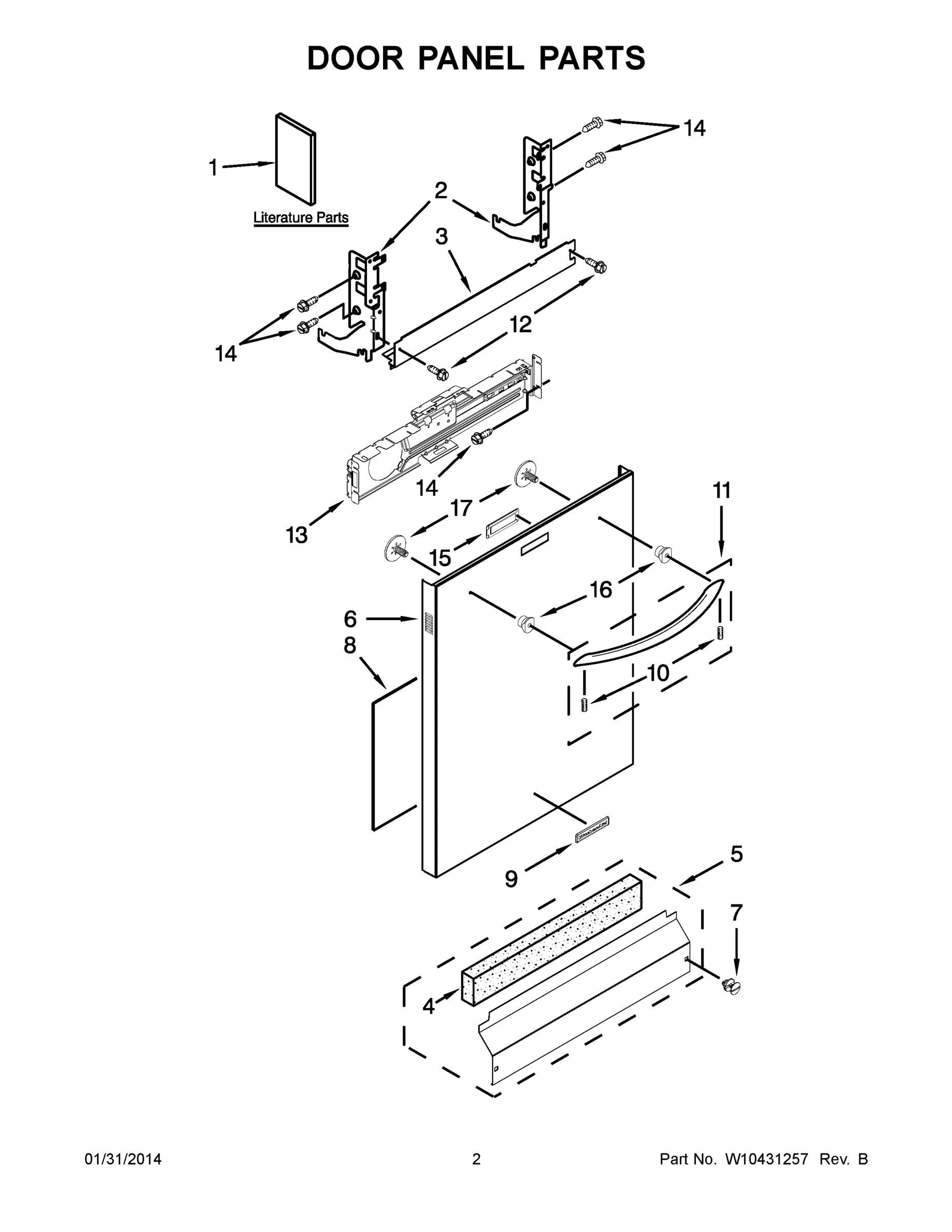 02 - DOOR PANEL PARTS