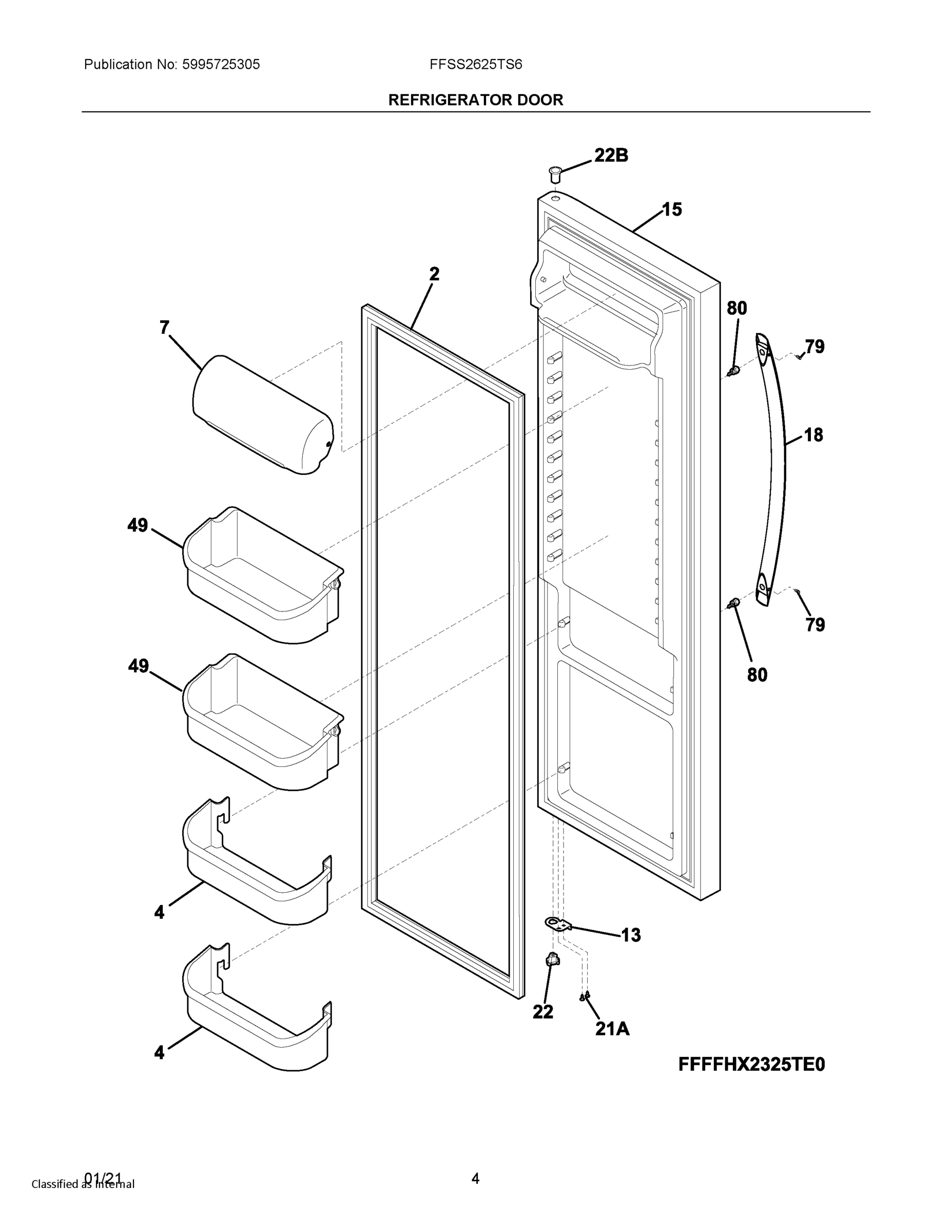 03 - REFRIGERATOR DOOR