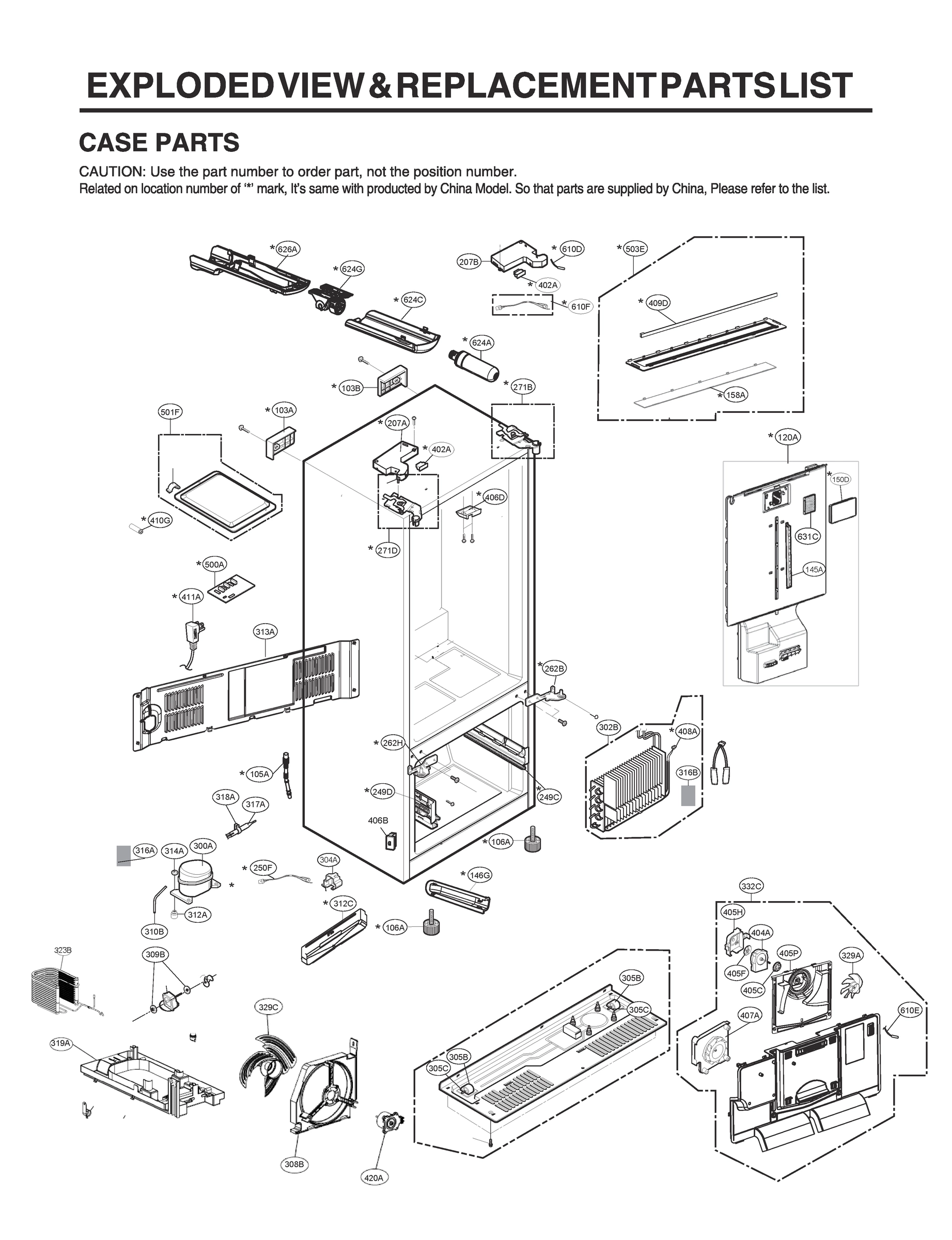 CASE PARTS