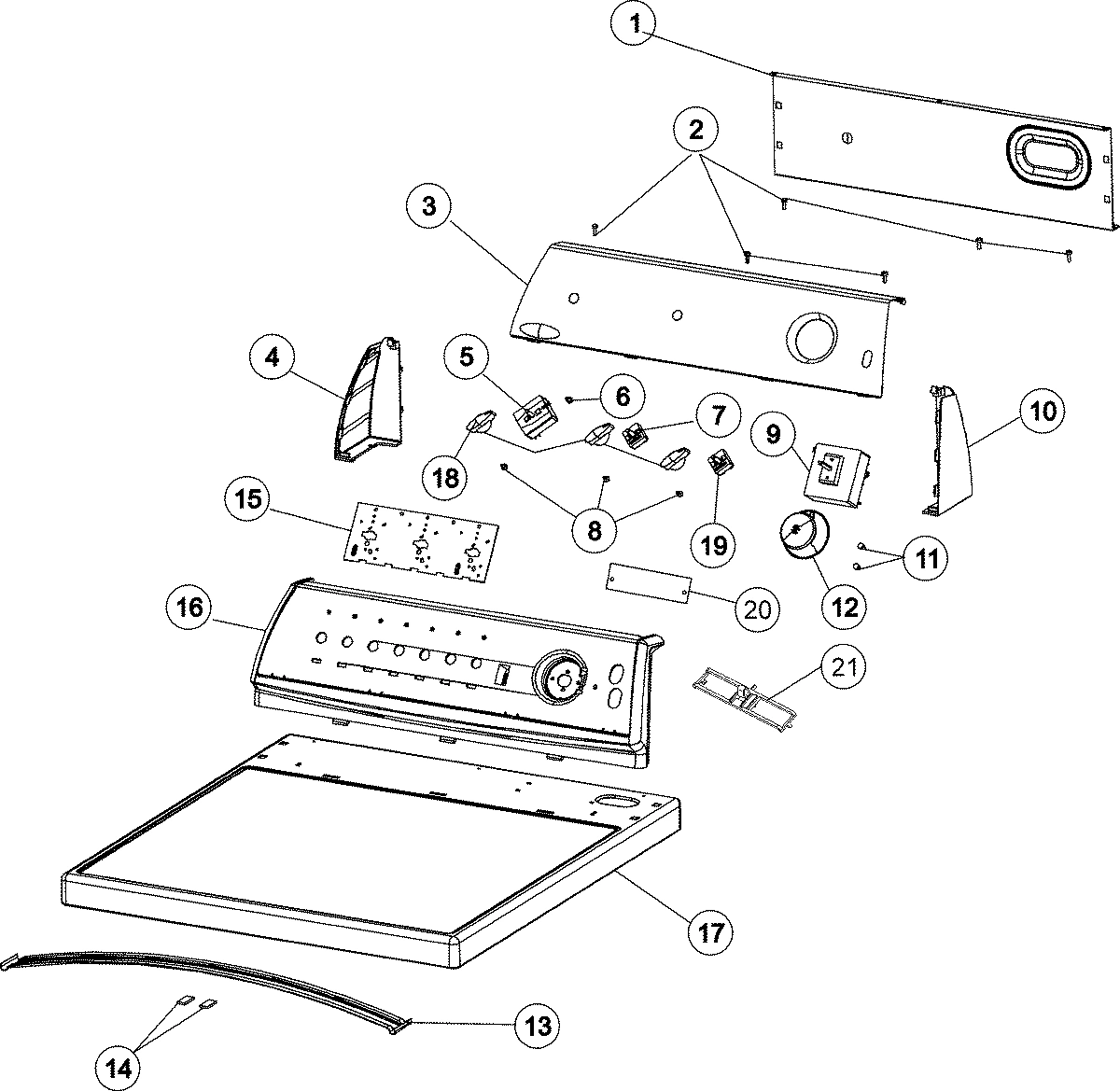 03 - CONTROL PANEL & TOP