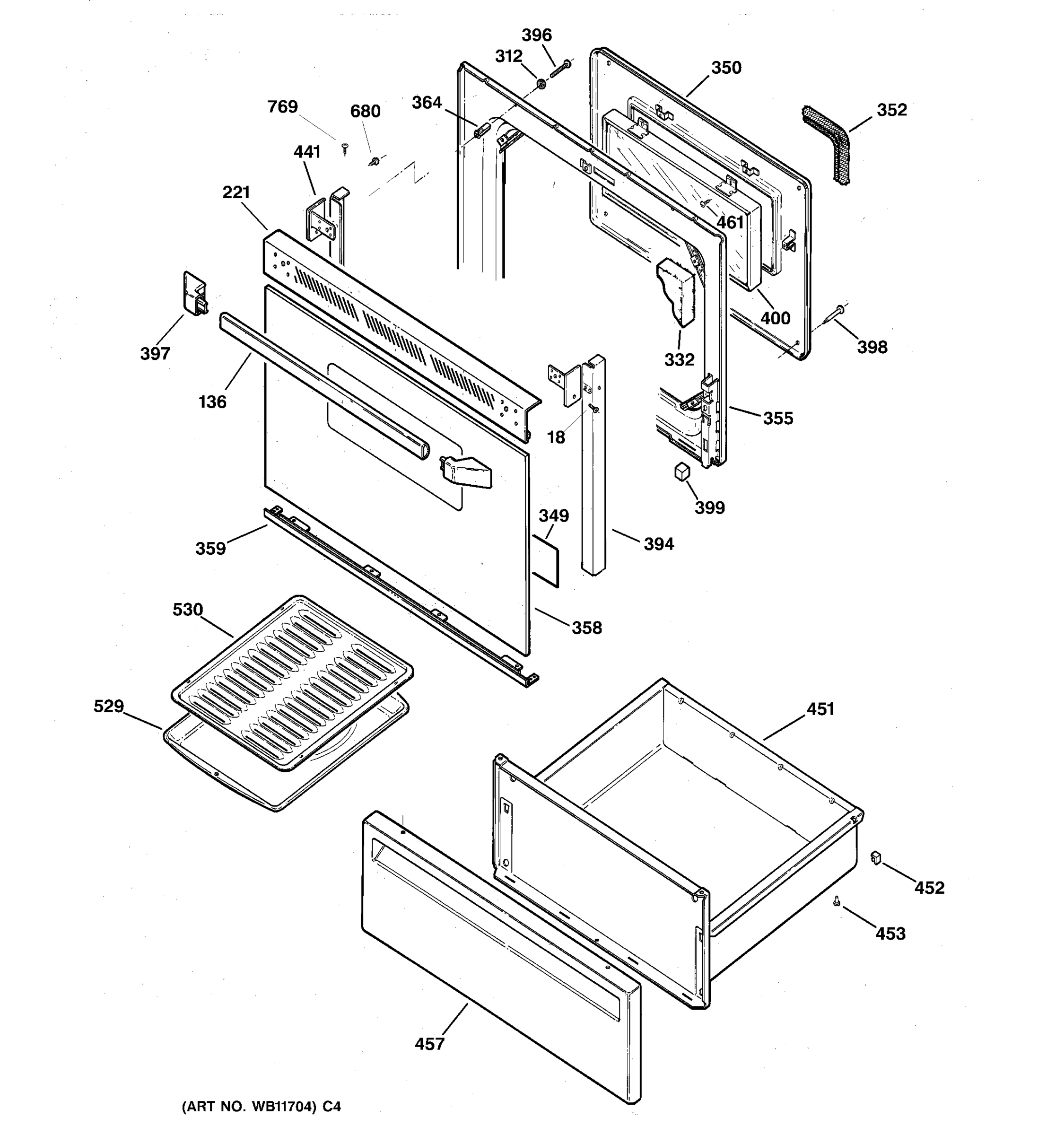DOOR & DRAWER PARTS