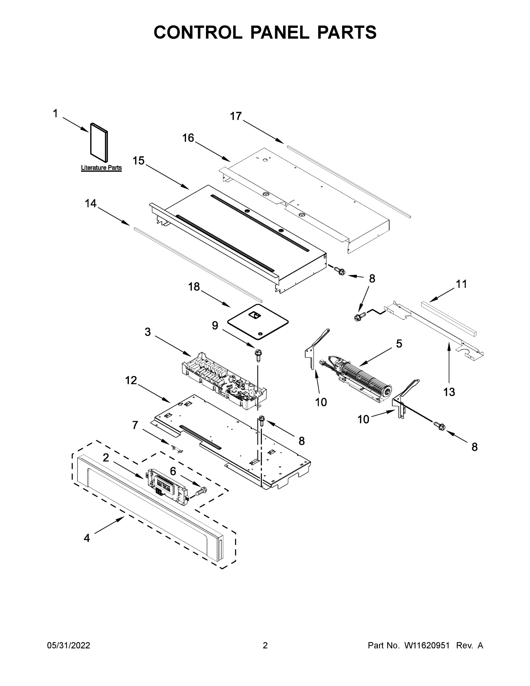 02 - CONTROL PANEL PARTS