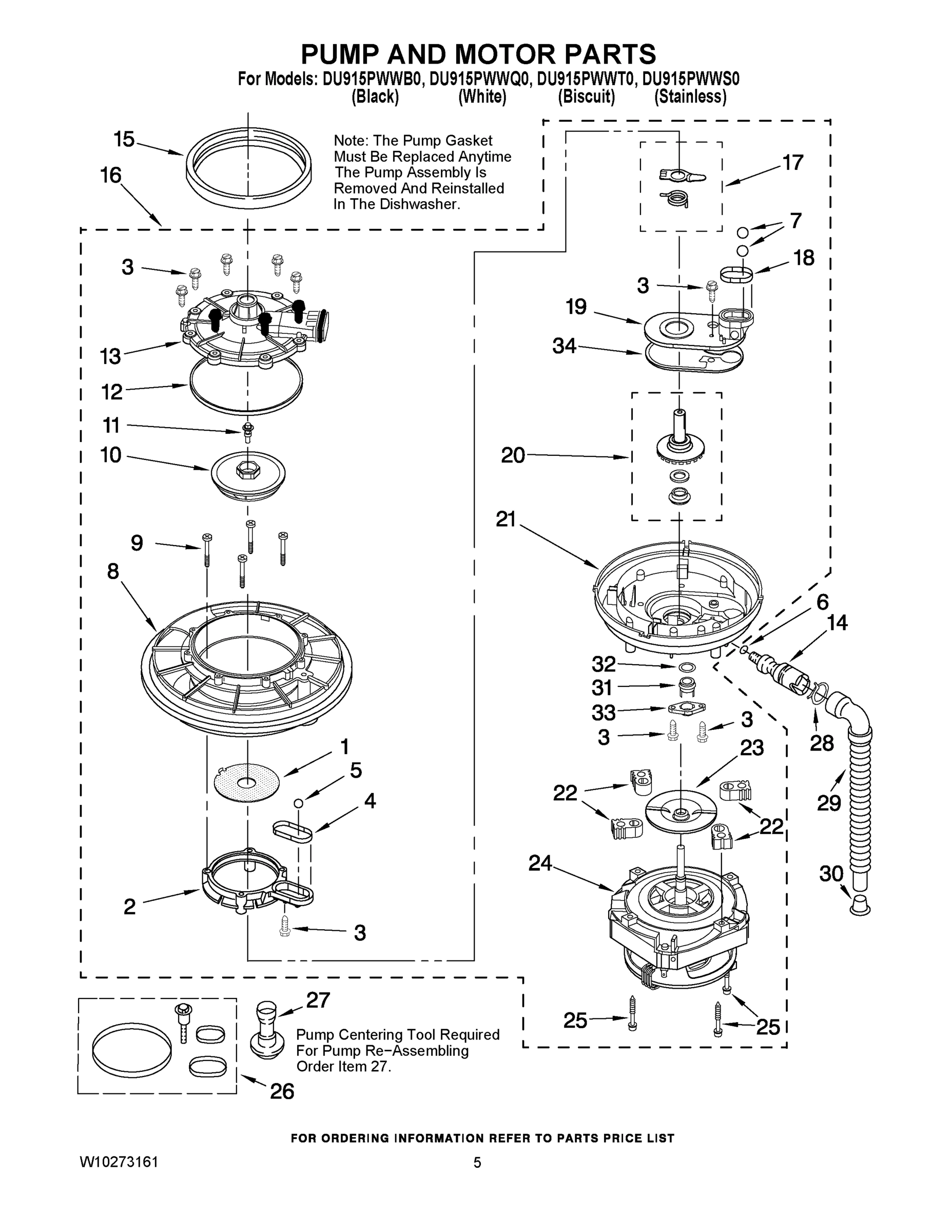 04 - PUMP AND MOTOR PARTS