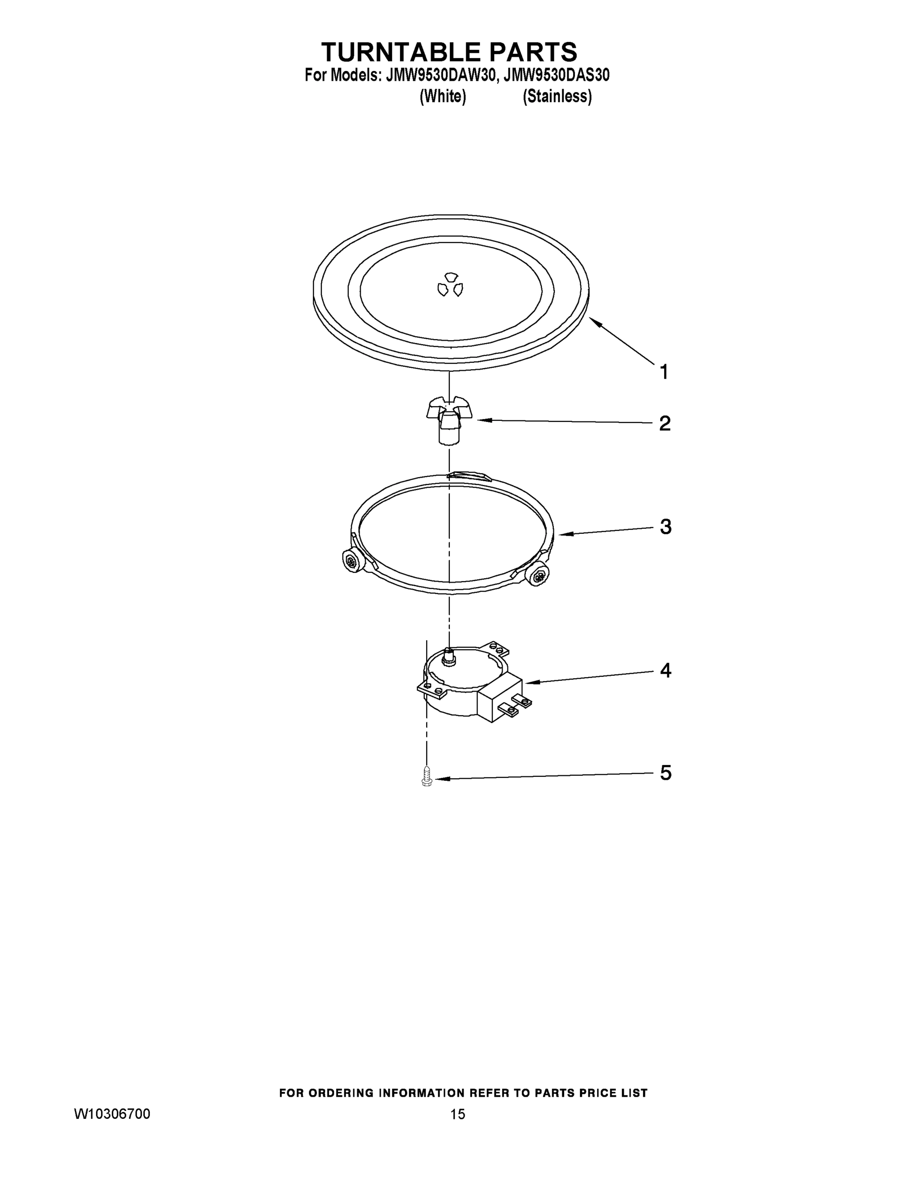 10 - TURNTABLE PARTS