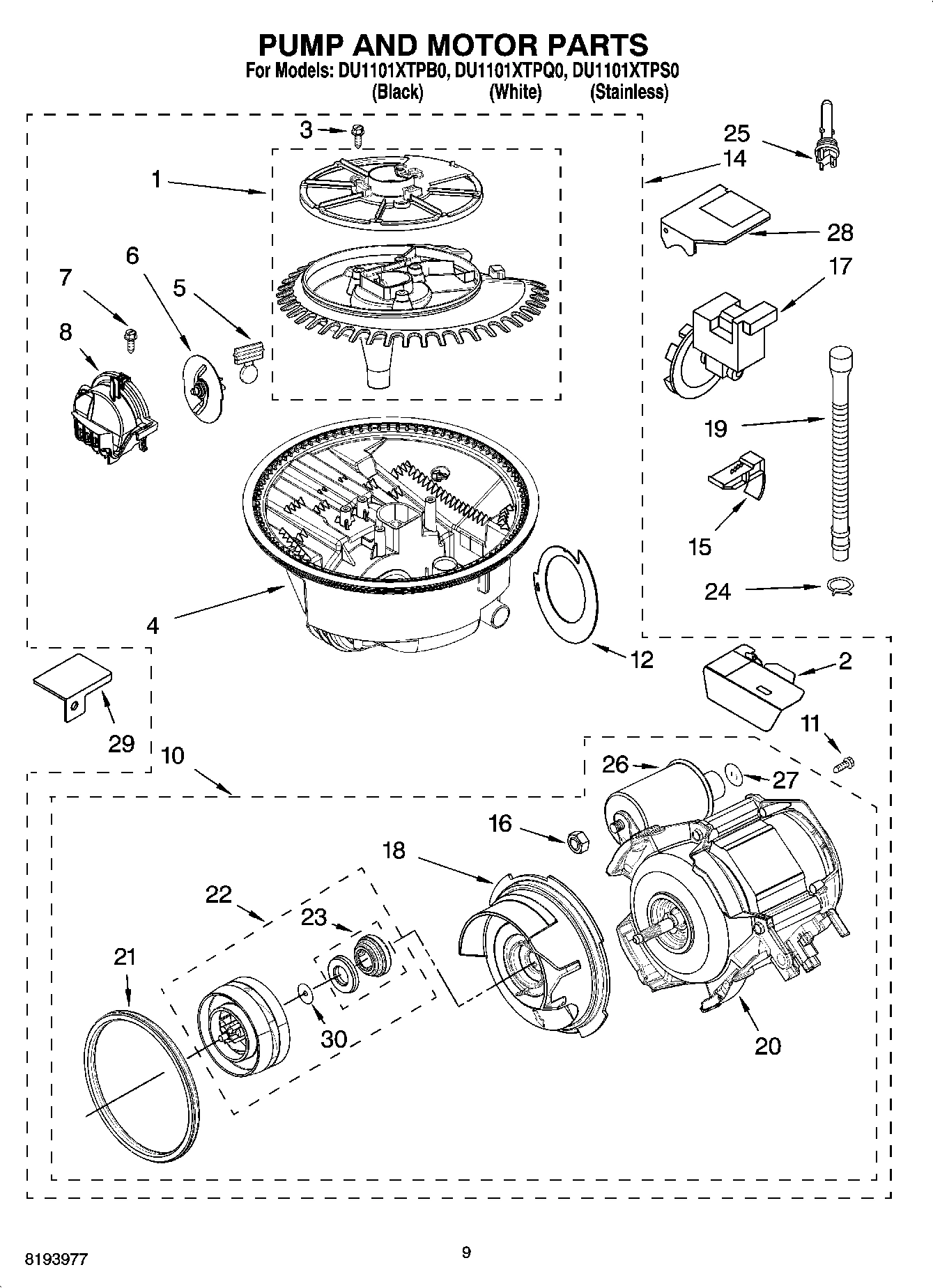 08 - PUMP AND MOTOR PARTS