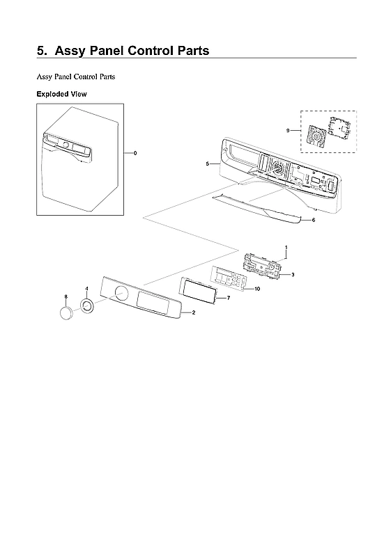 Control Panel Assembly