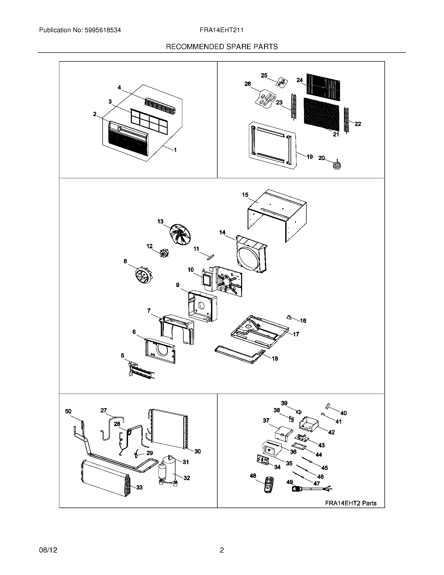 03 - RECOMENDED SPARE PARTS