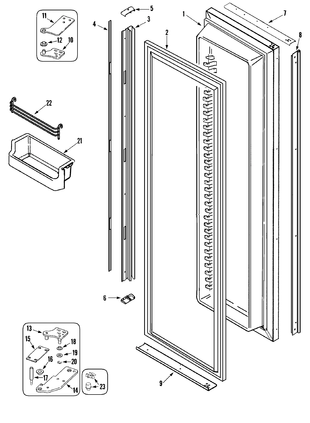 05 - FREEZER DOOR