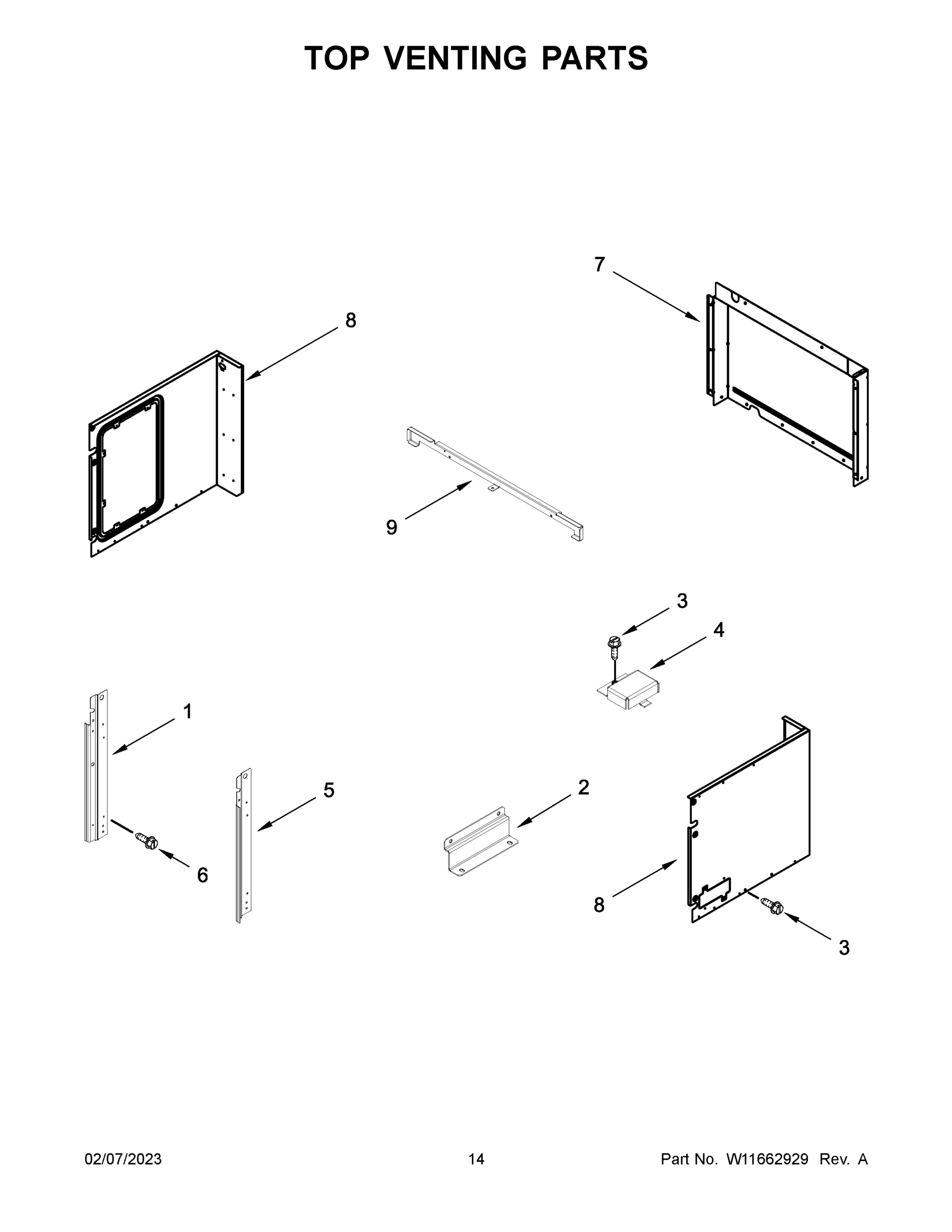 08 - TOP VENTING PARTS
