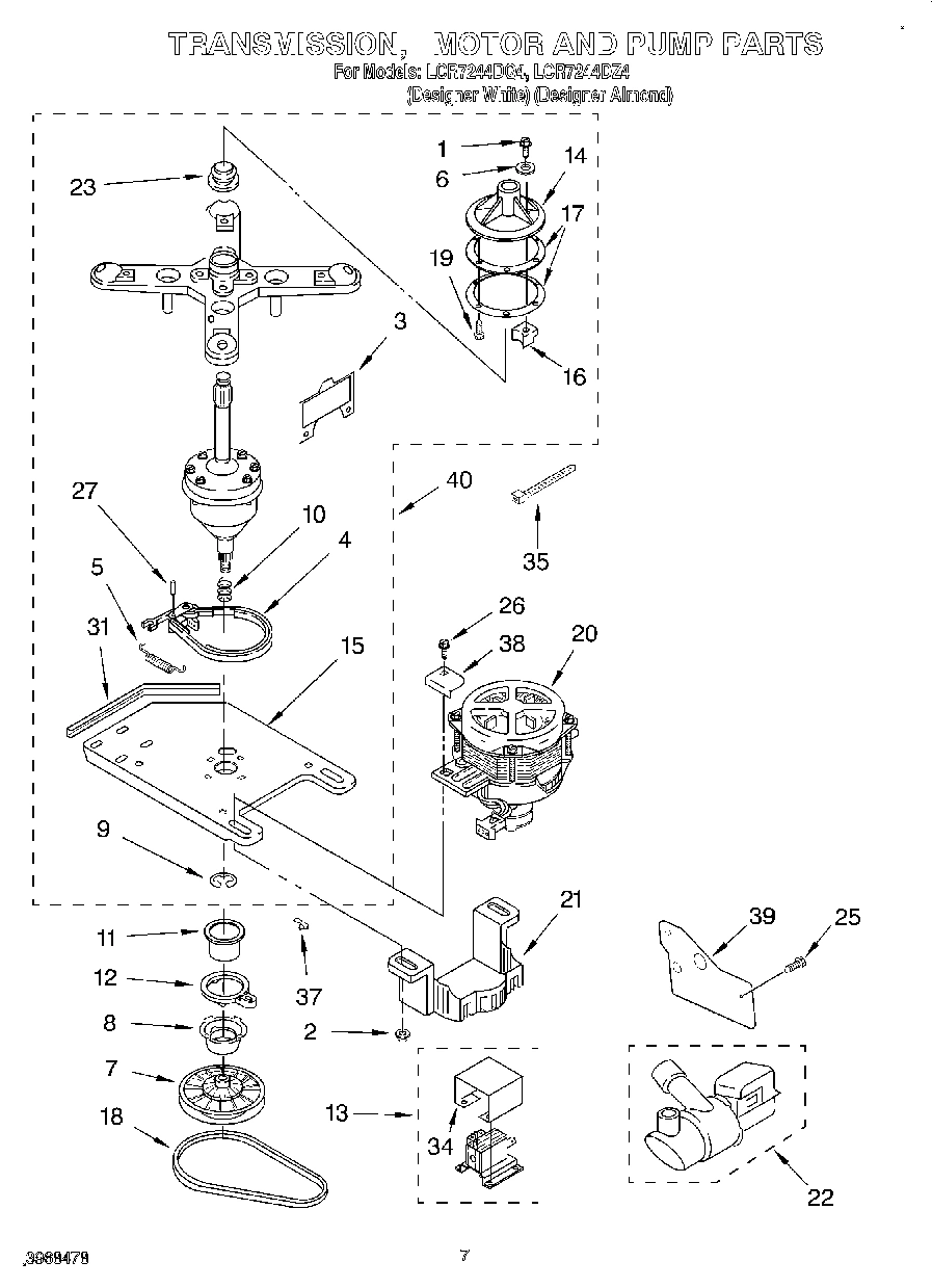 04 - TRANSMISSION, MOTOR AND PUMP