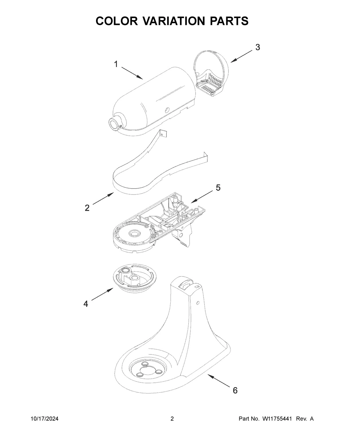 02 - COLOR VARIATION PARTS