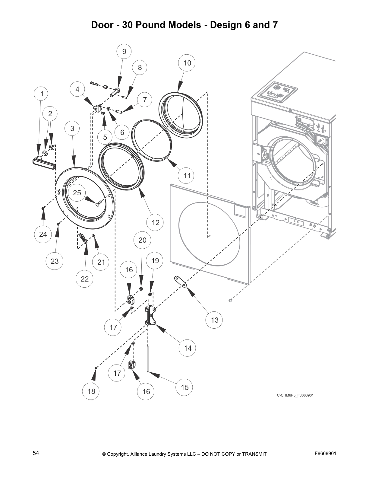 Door - 30 Pound Models - Design 6 and 7