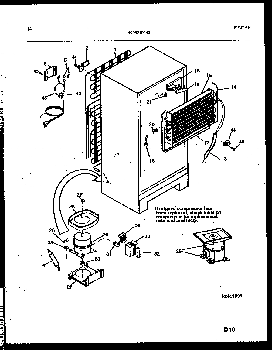 08 - SYSTEM AND AUTOMATIC DEFROST PARTS