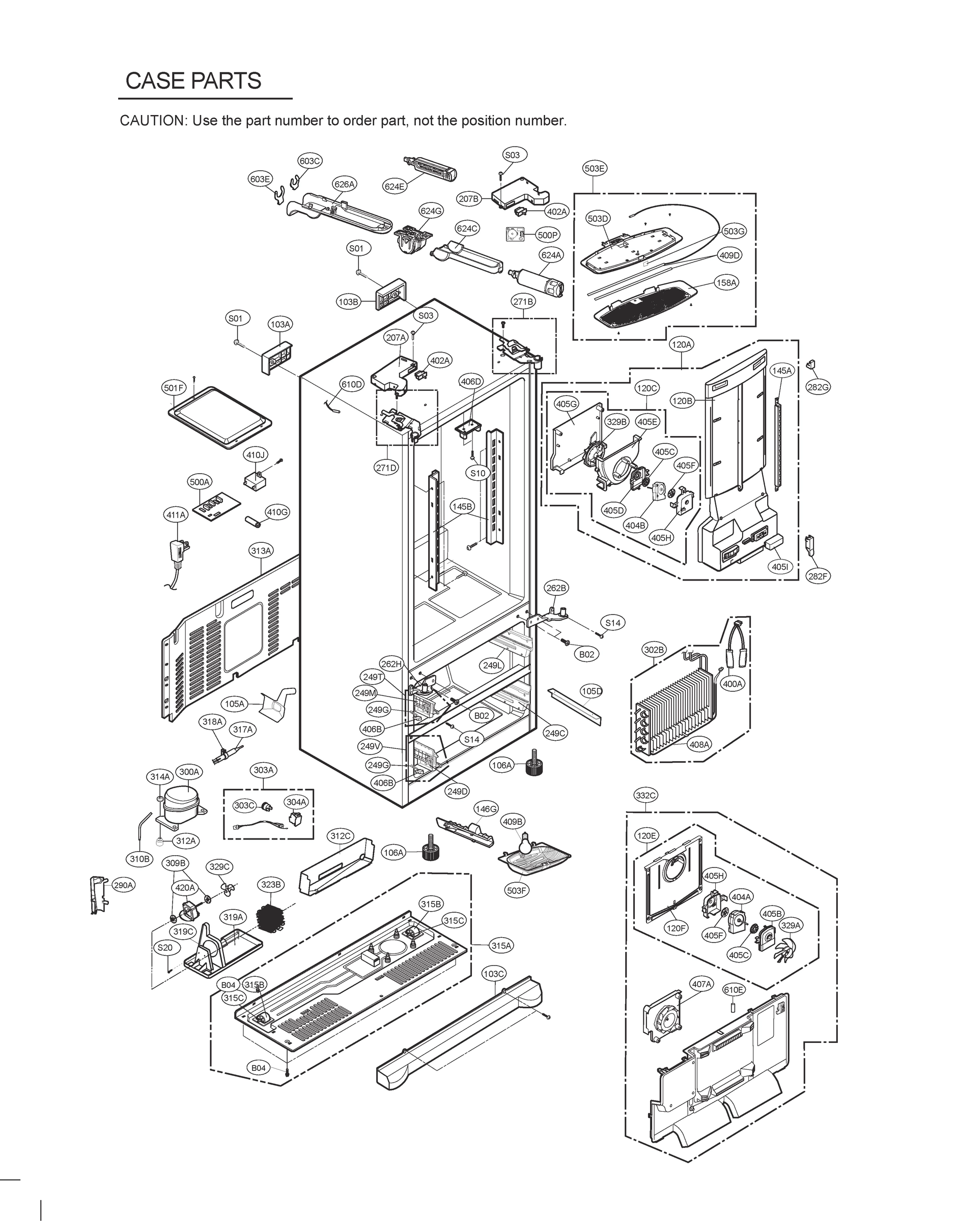 CASE PARTS