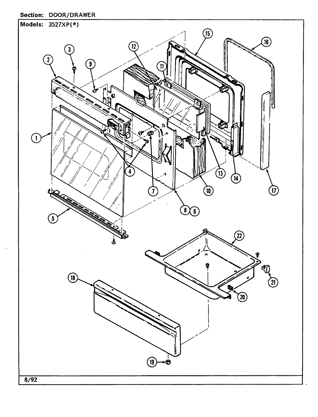02 - DOOR/DRAWER (3527XPx)