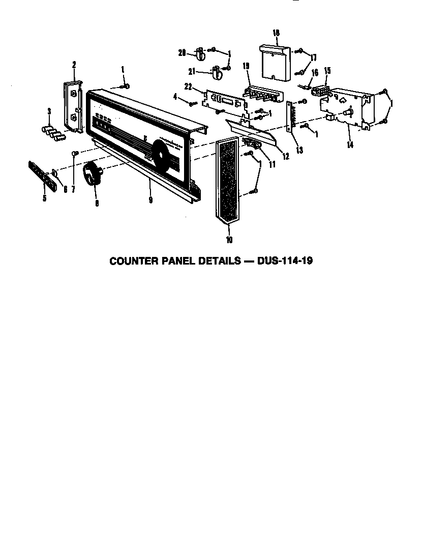 01 - COUNTER PANEL DETAILS