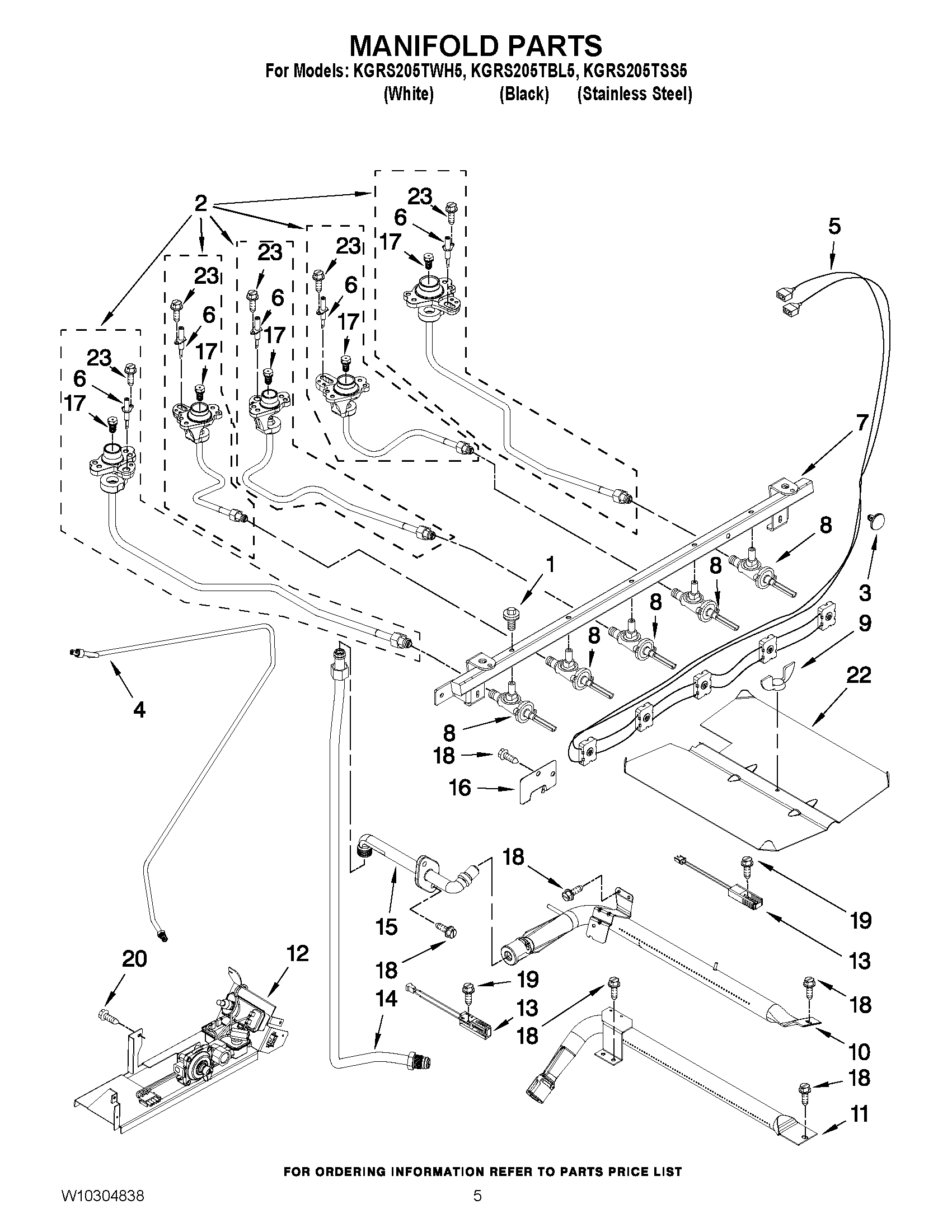 04 - MANIFOLD PARTS