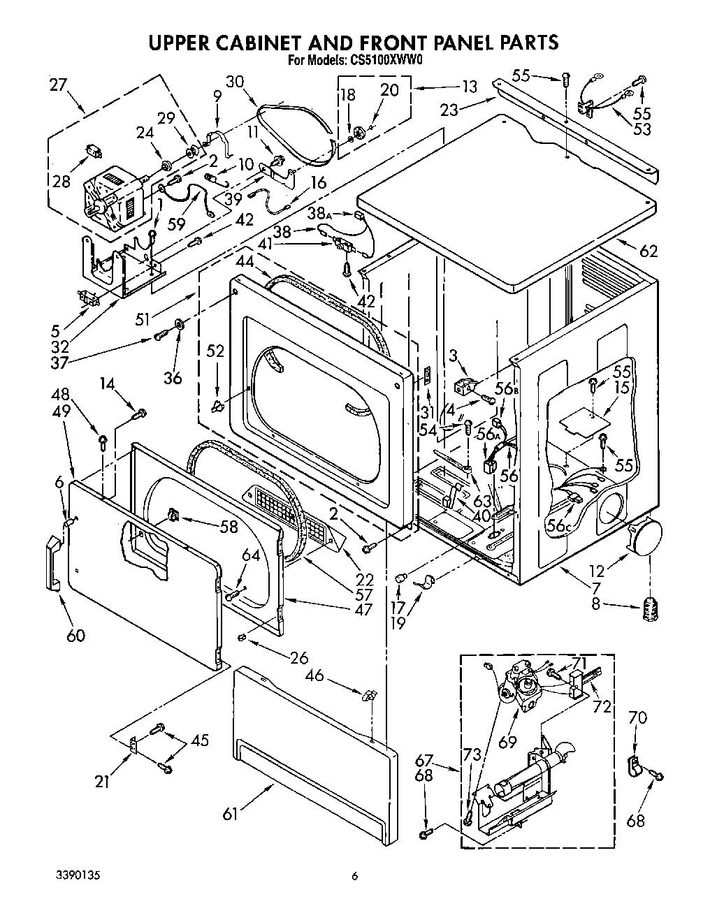 04 - UPPER CABINET AND FRONT PANEL