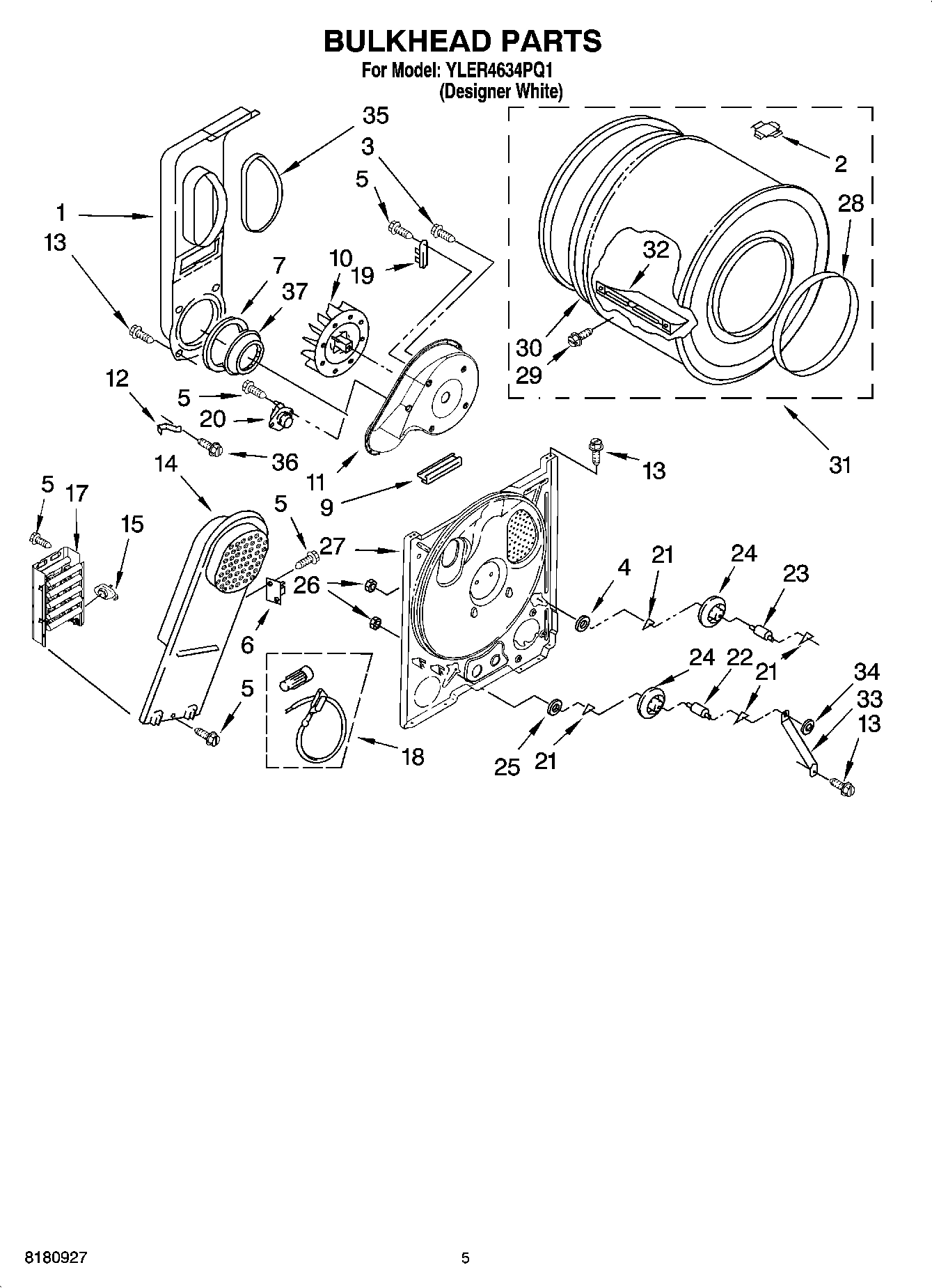 03 - BULKHEAD PARTS, OPTIONAL PARTS (NOT INCLUDED)