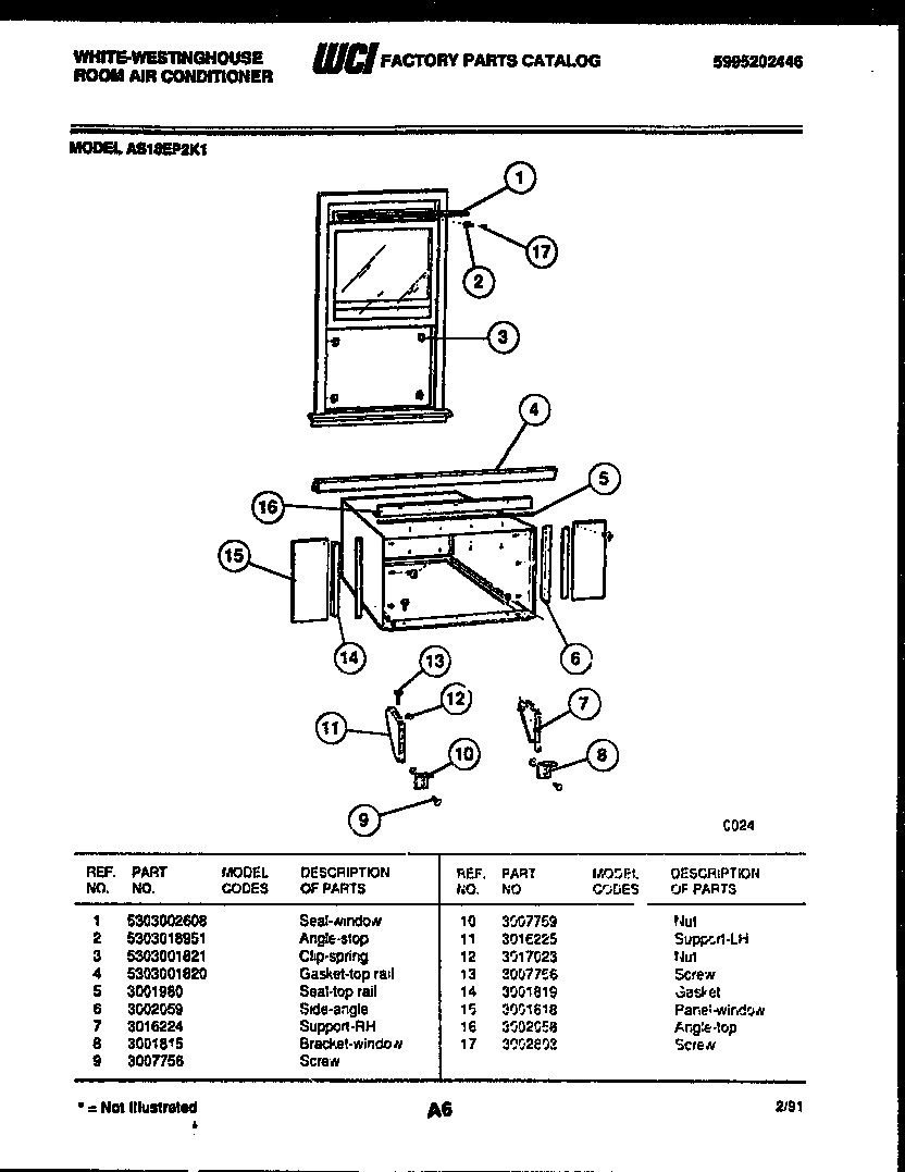 06 - CABINET AND INSTALLATION PARTS
