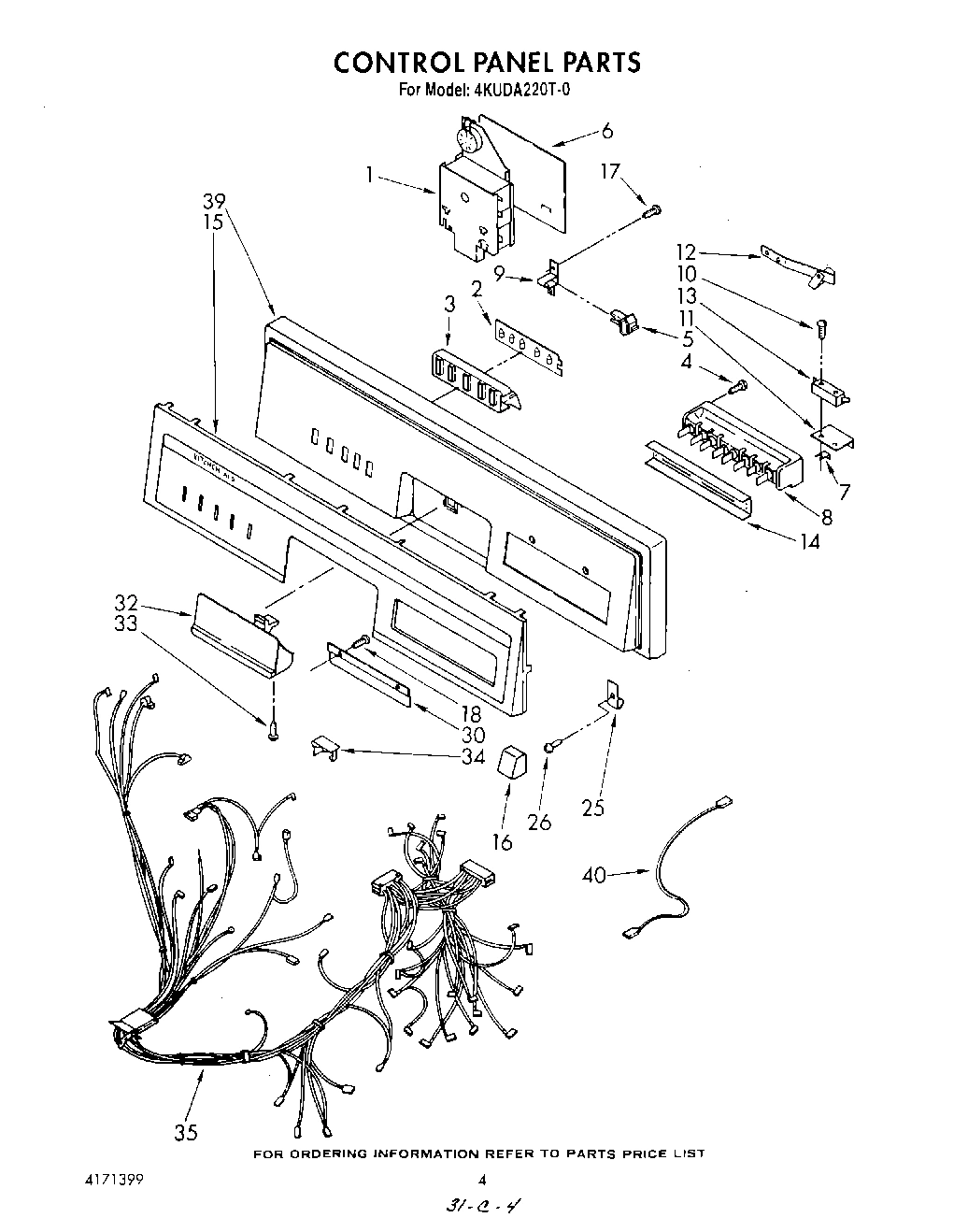 04 - CONTROL PANEL , LITERATURE AND OPTIONAL