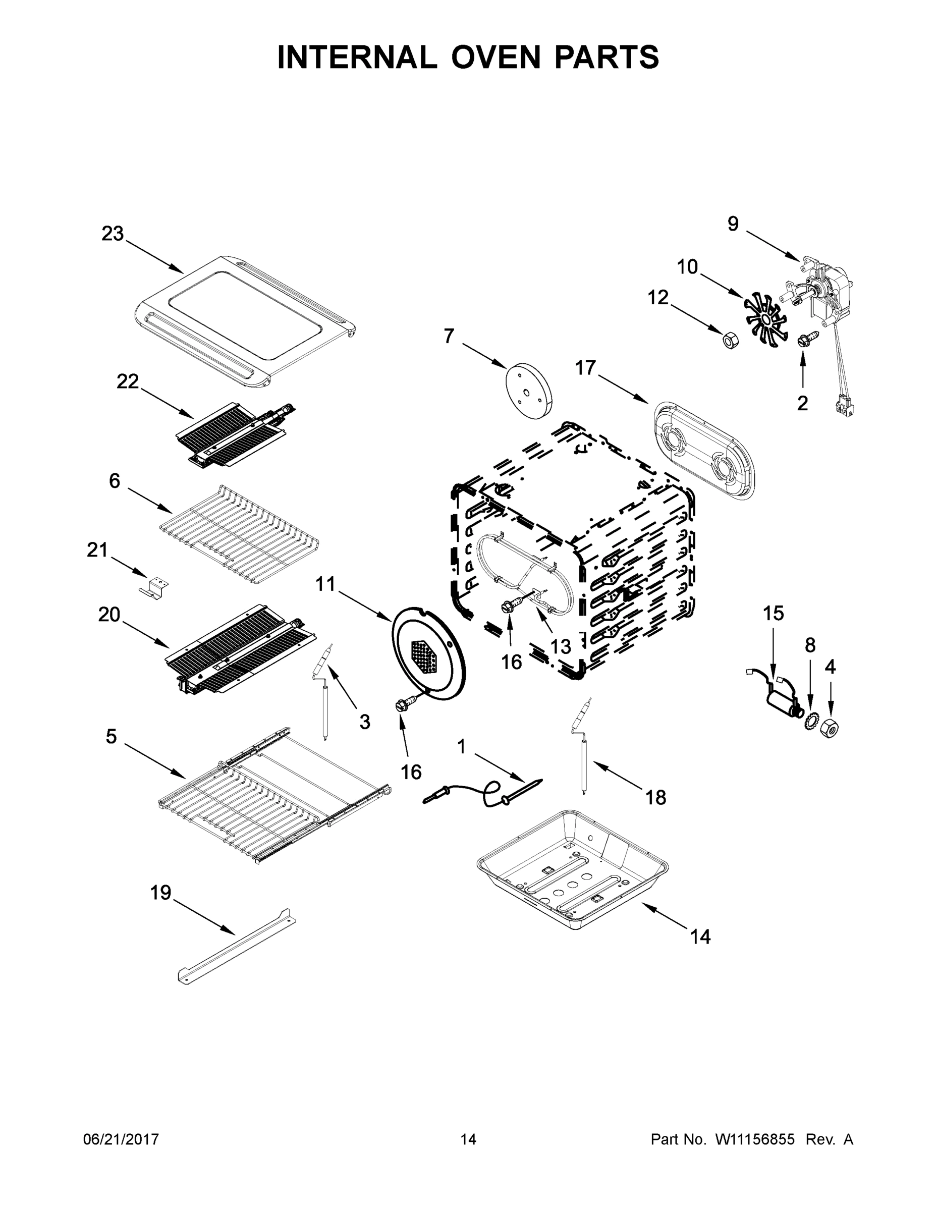 08 - INTERNAL OVEN PARTS