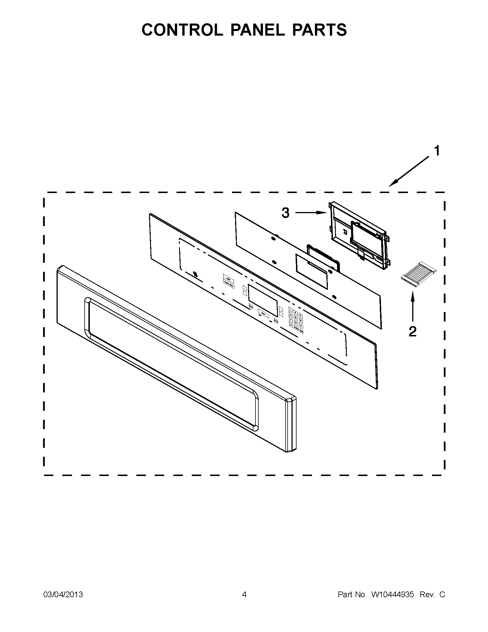 02 - CONTROL PANEL PARTS