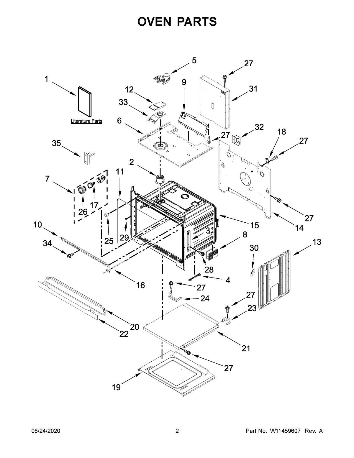 02 - OVEN PARTS