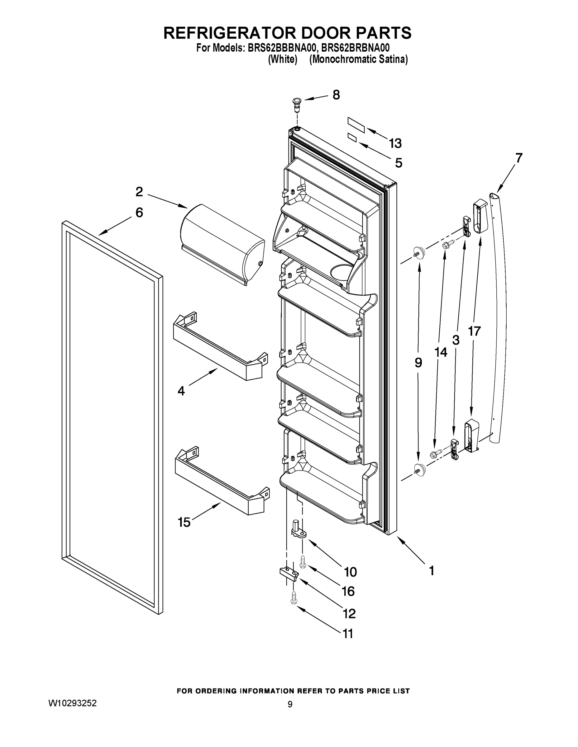 06 - REFRIGERATOR DOOR PARTS