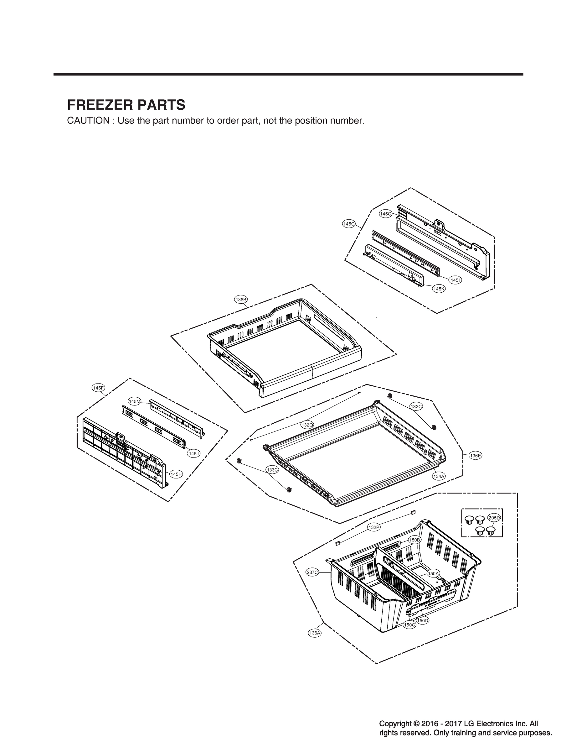 FREEZER PARTS