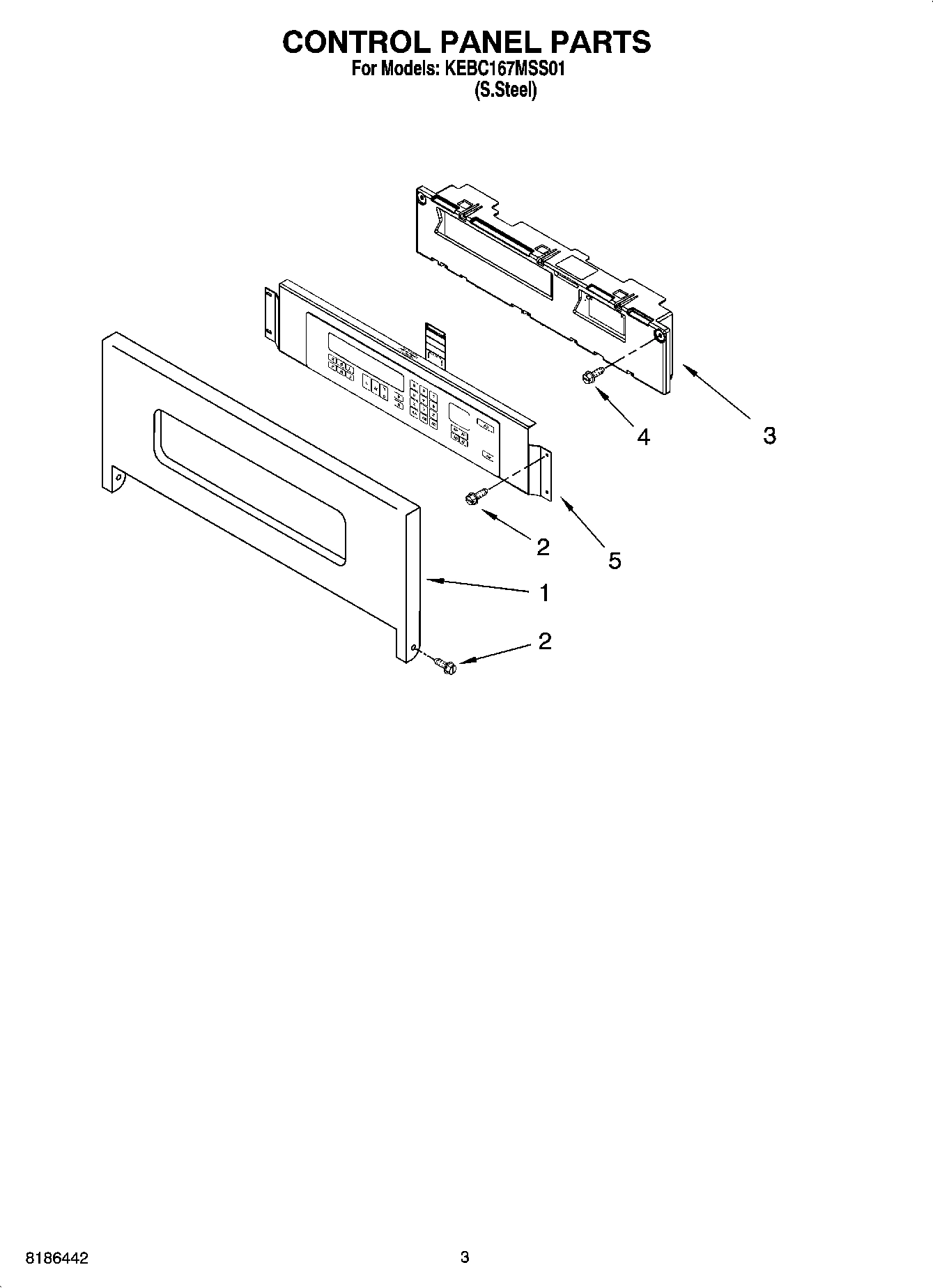 02 - CONTROL PANEL PARTS