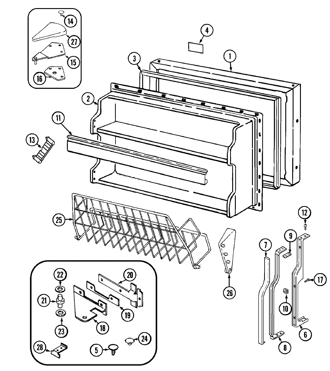 02 - FREEZER DOOR