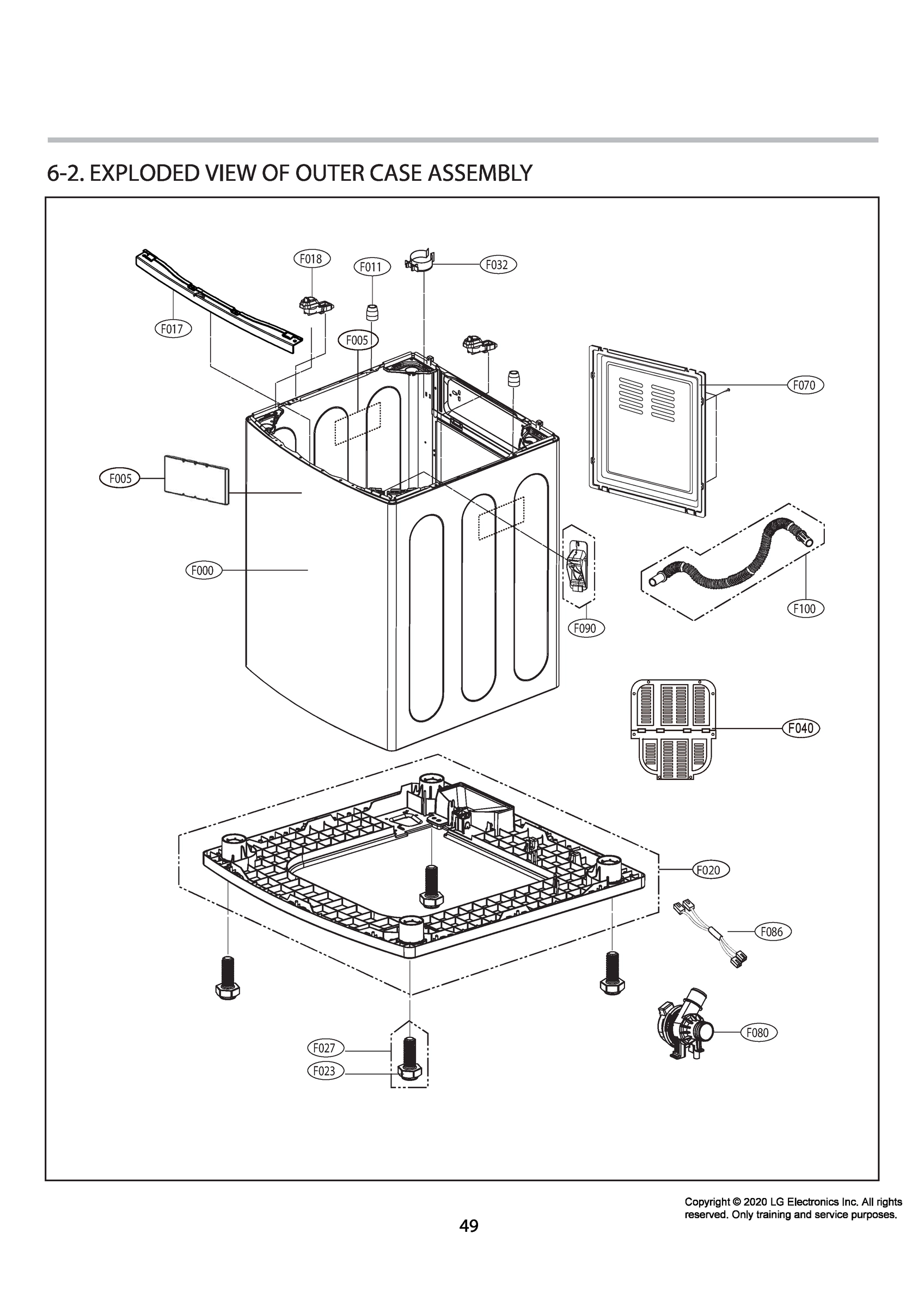 OUTER CASE ASSEMBLY