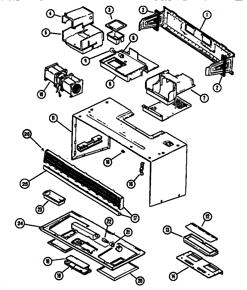 01 - CABINET ASSY